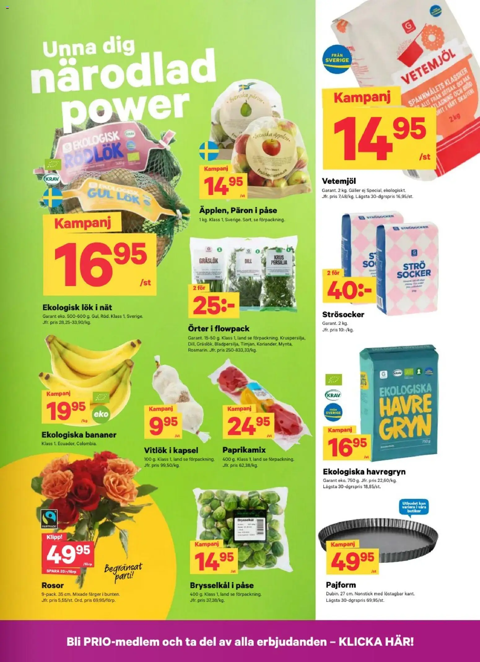 City Gross erbjudanden Reklamblad in Sverige