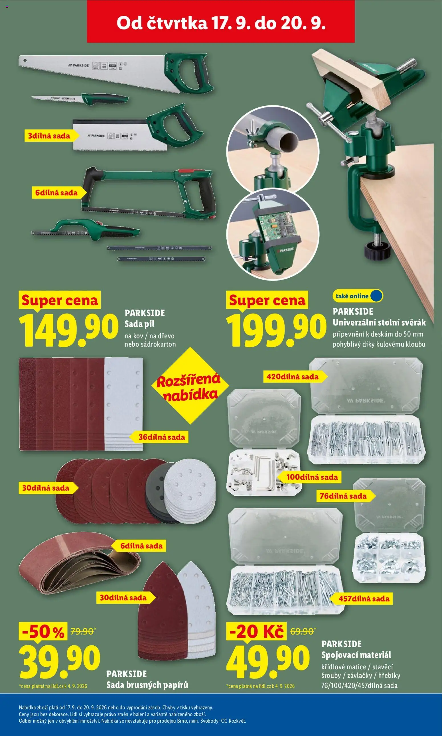 Lidl leták Leták in Česko