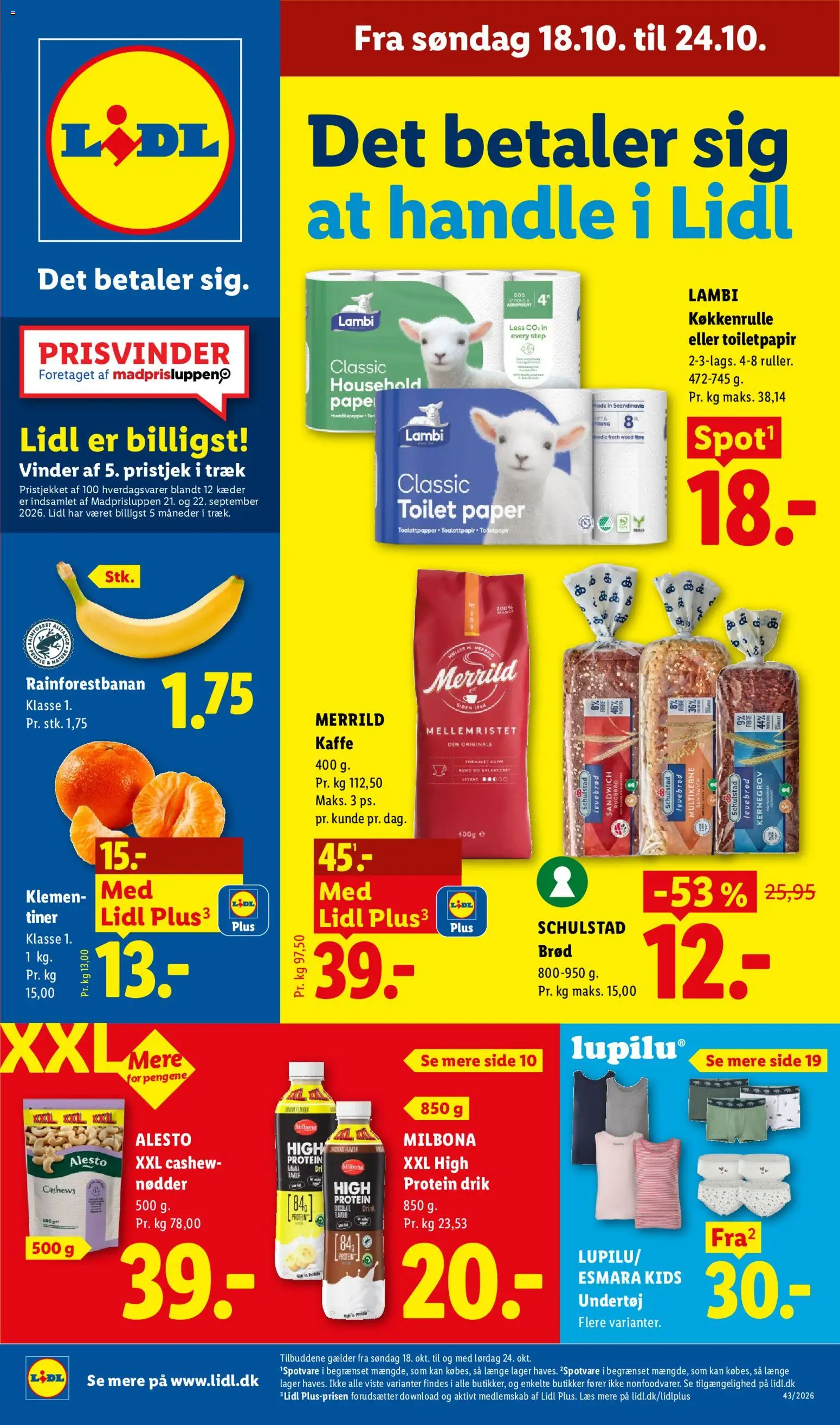 Lidl - Tilbudsavis uge 42 Tilbudsavis in Danmark