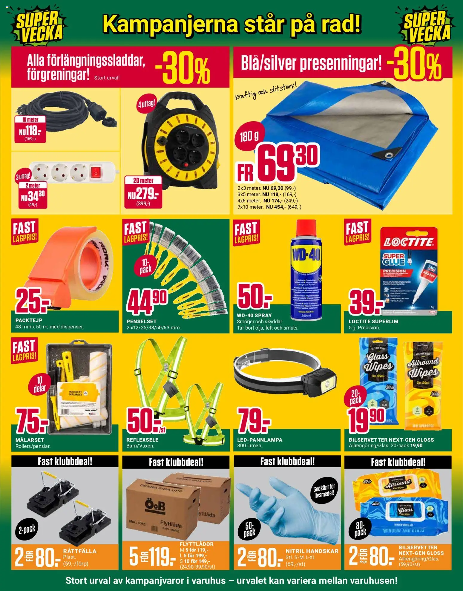 ÖoB erbjudanden Reklamblad in Sverige