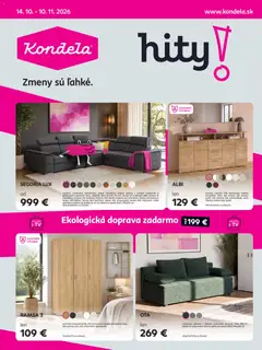 Kondela Kondela leták