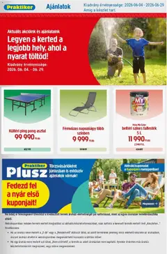 Praktiker Praktiker akciós újság