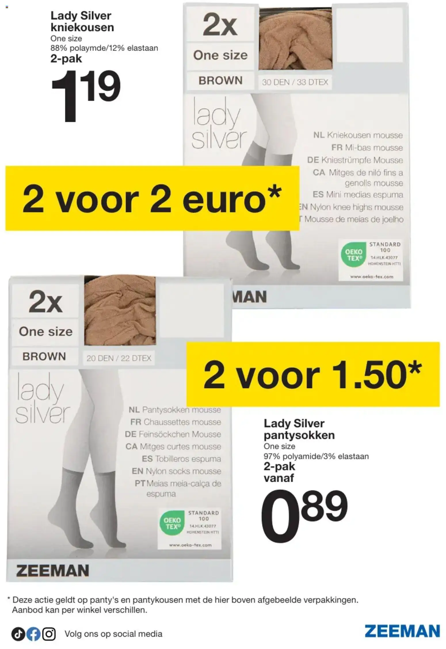 Zeeman folder Folder in België