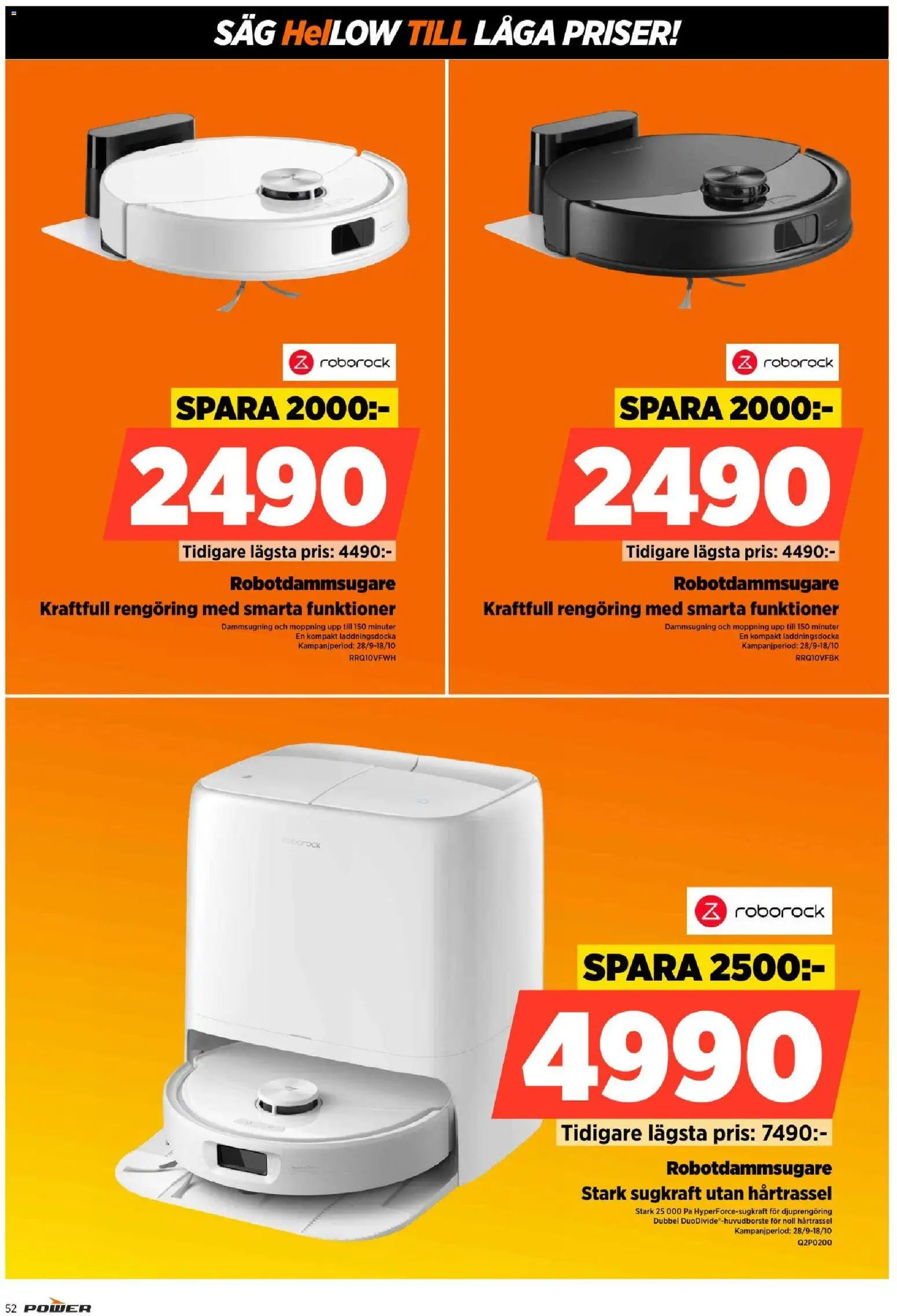 Power erbjudanden Reklamblad in Sverige