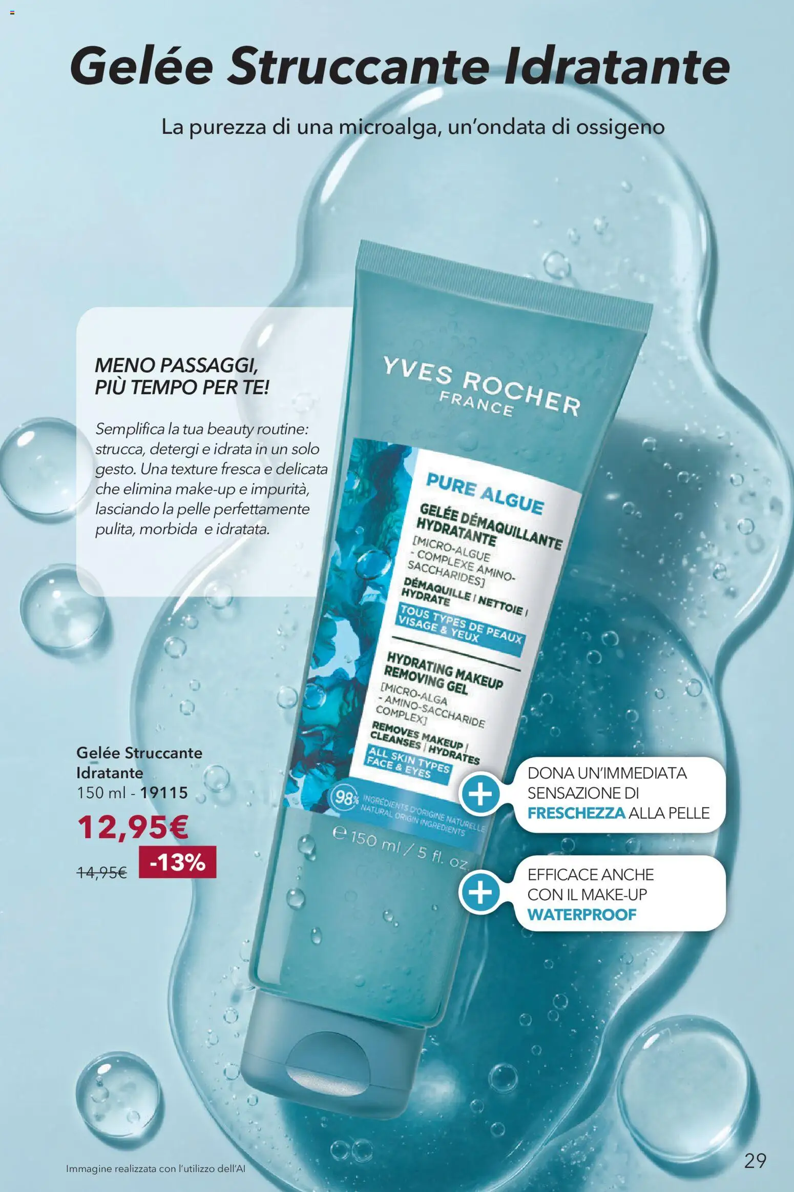 Yves Rocher catalogo 12 Volantino in Italy