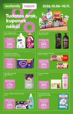 EcoFamily Ecofamily Akciós újság