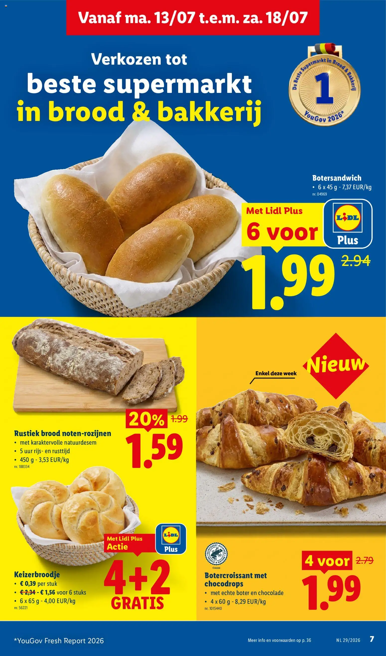 Nieuwe » Lidl folder van 13/07/2026 🤩  « is er! Ontdek geweldige aanbiedingen en bespaar. | België