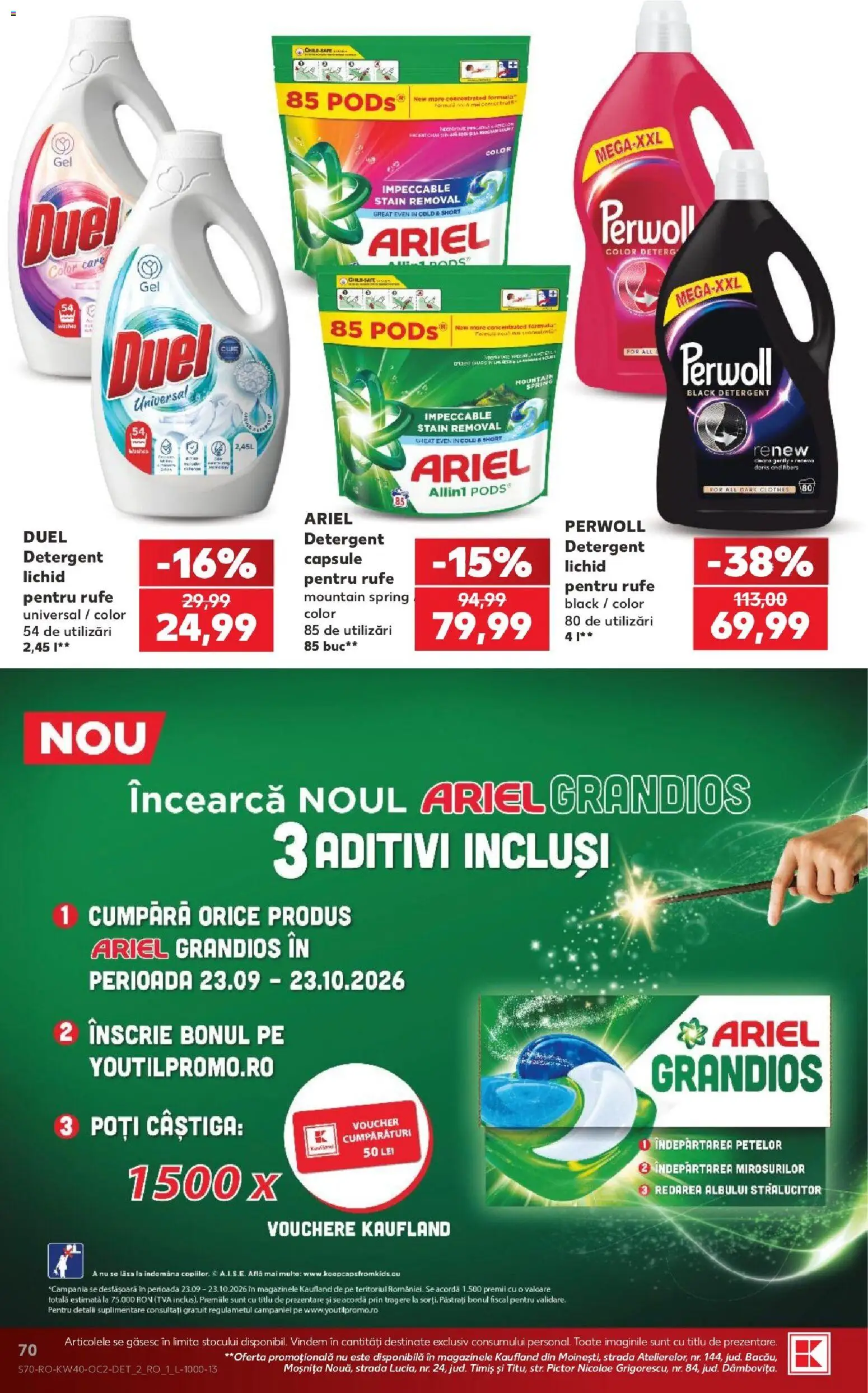 Kaufland RO akciós újság Akciós újság in Magyarország