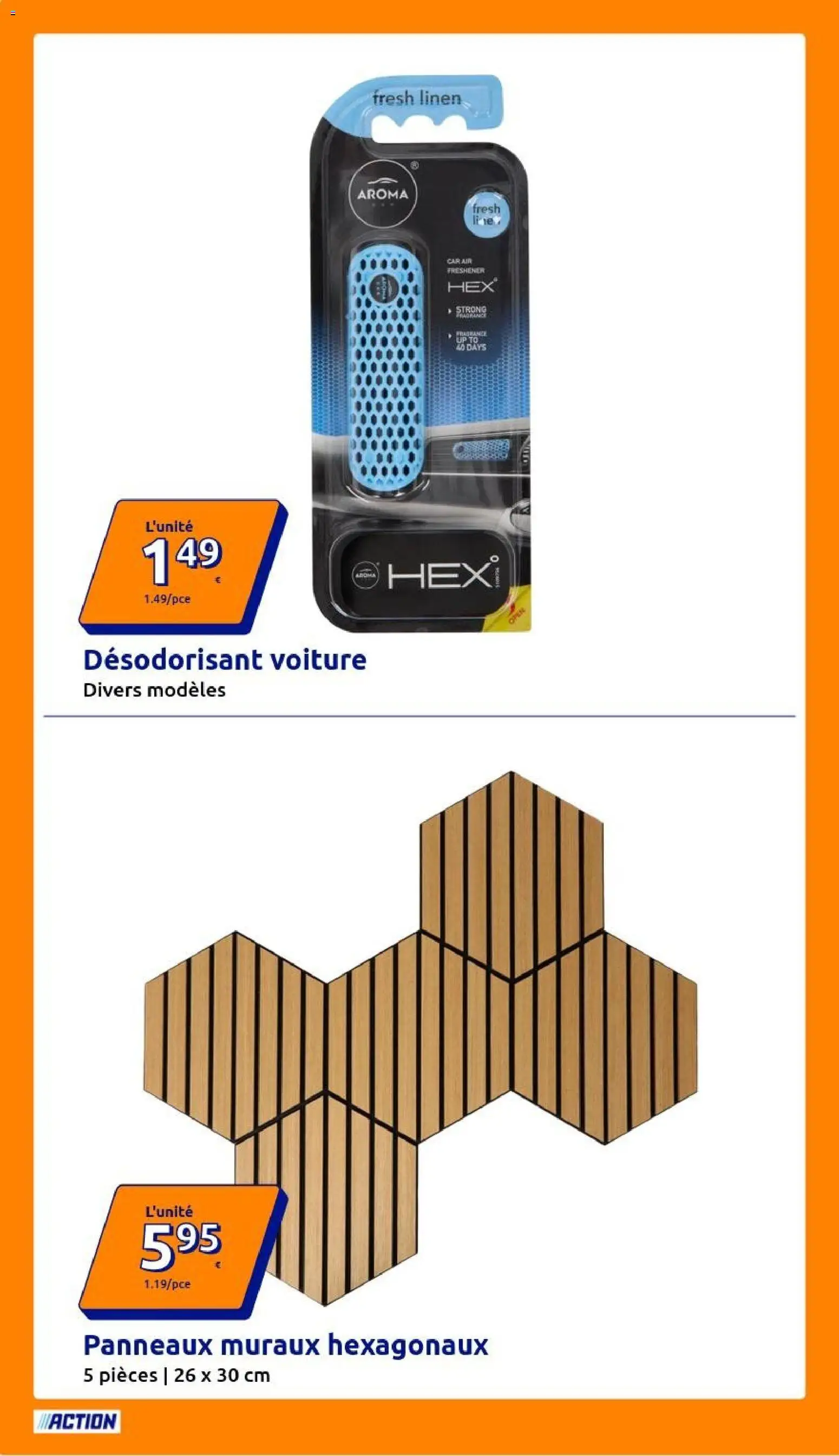 Action catalogue Catalogue in France
