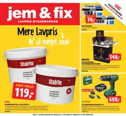 Jem & fix Jem & fix - Tibudsavis uge 41