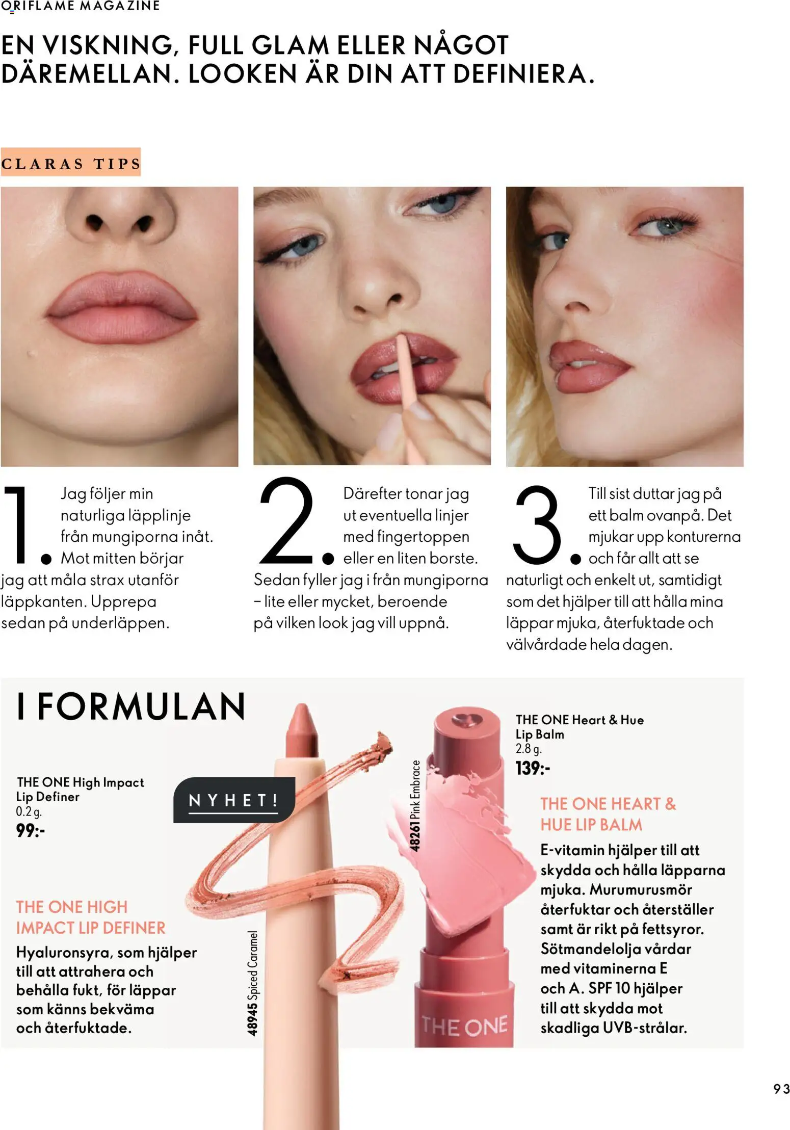 Oriflame erbjudanden 14/26 Reklamblad in Sverige