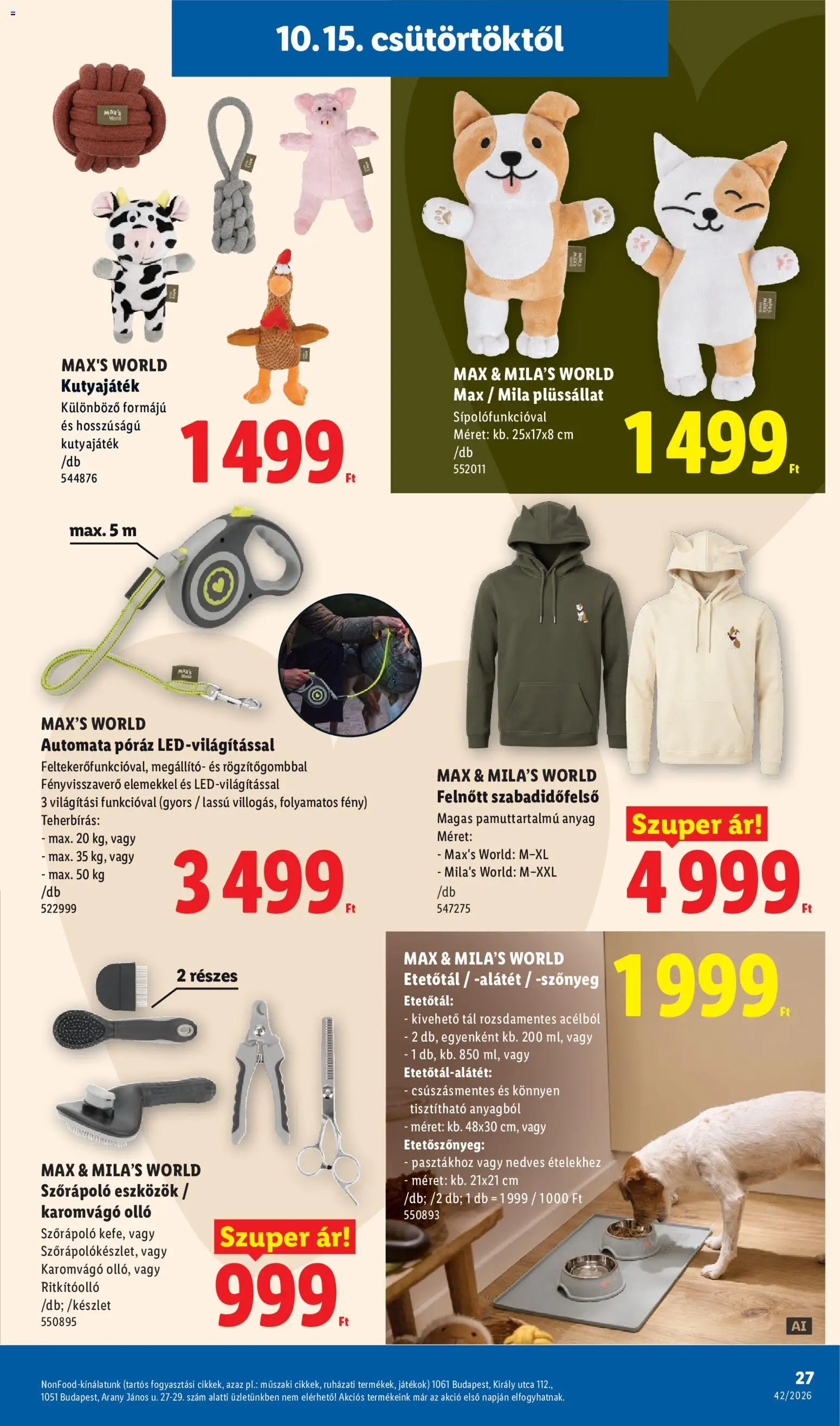 Lidl akciós újság Akciós újság in Magyarország