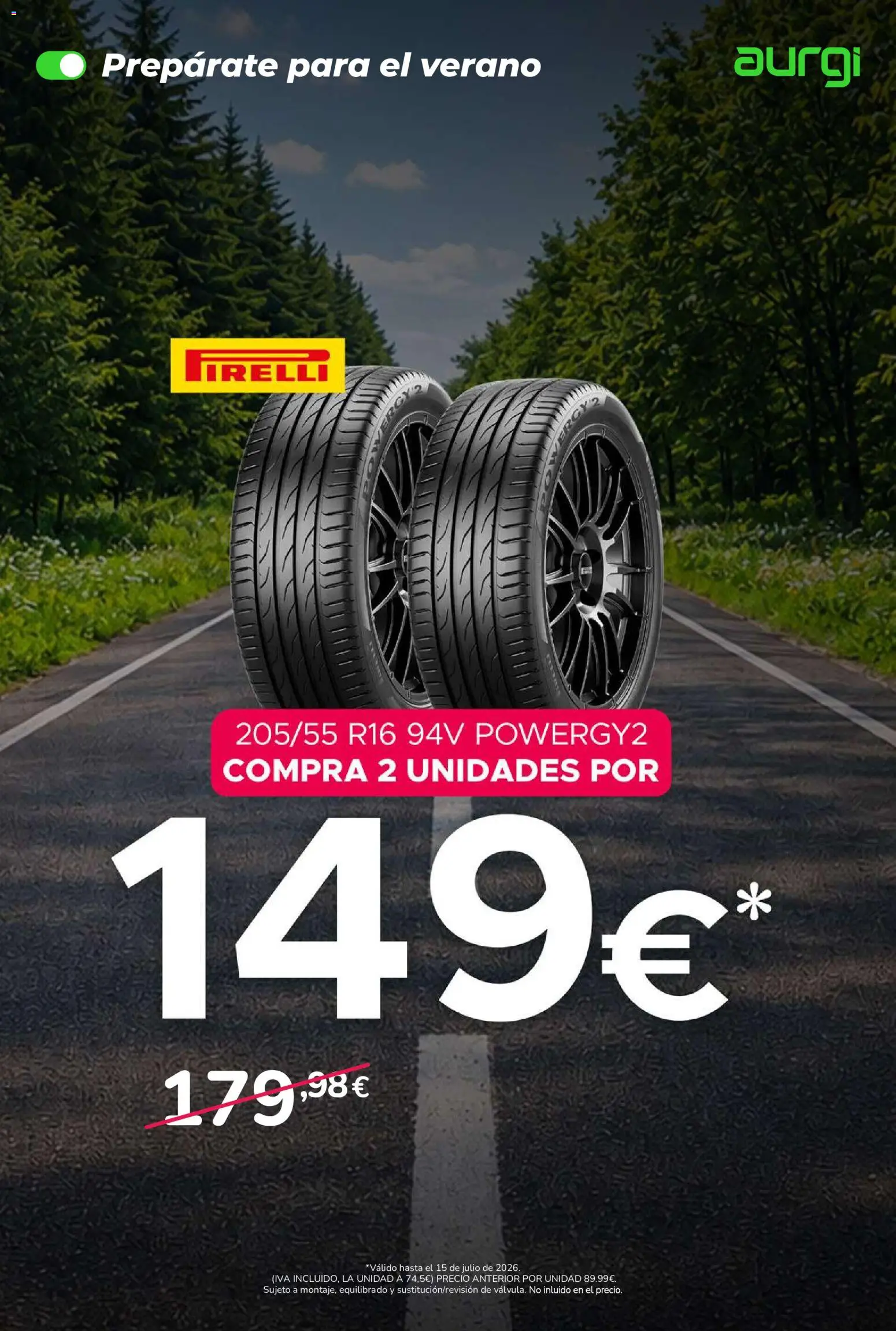 Aurgi folleto desde 01/07/2026 | ¿Cómo obtener un descuento limitado? ¡Ahorra hoy mismo! | España