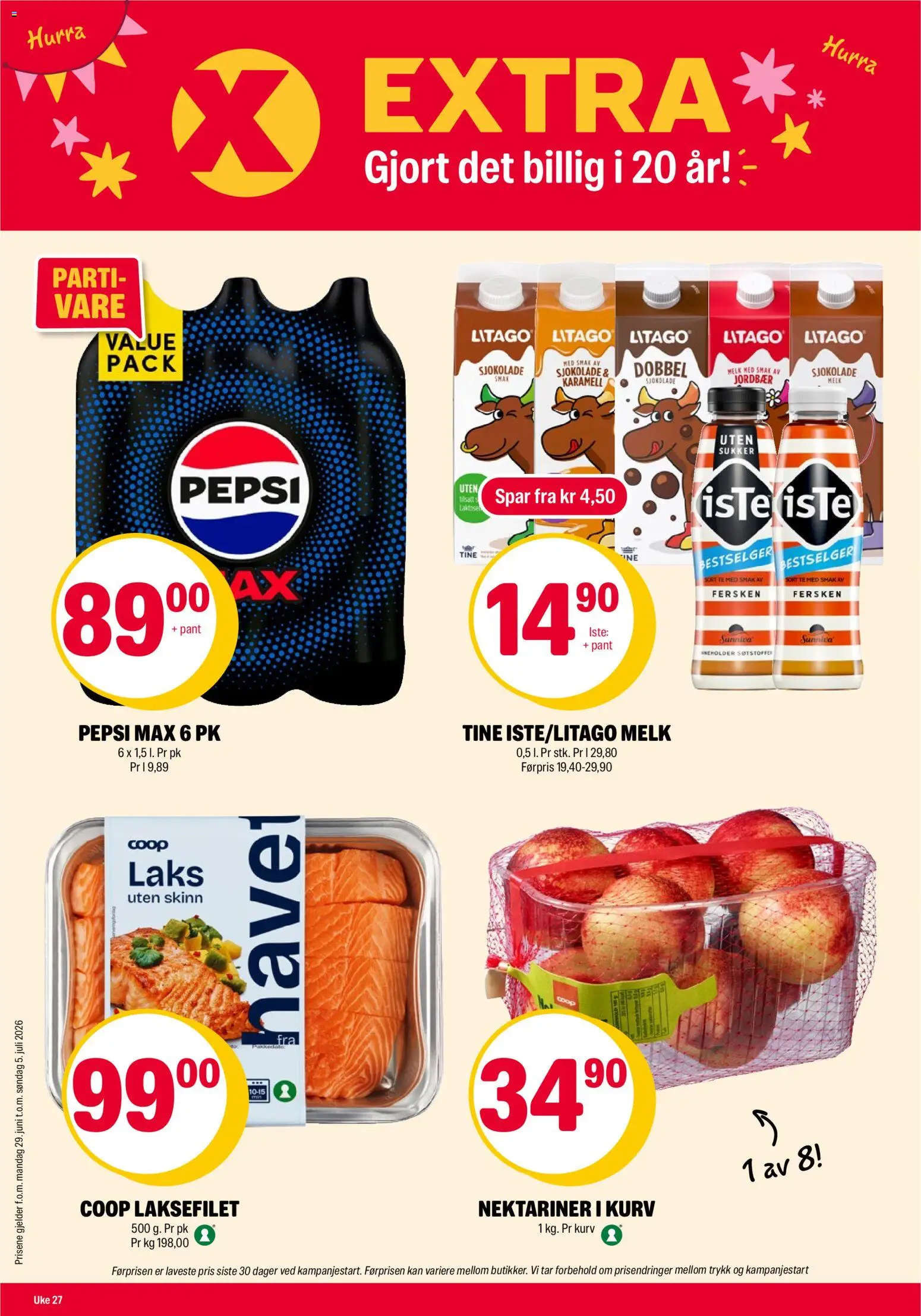 Nye » Coop Extra kundeavis « er nå online. Se alle Julitilbud på mobilen og spar! | Norge