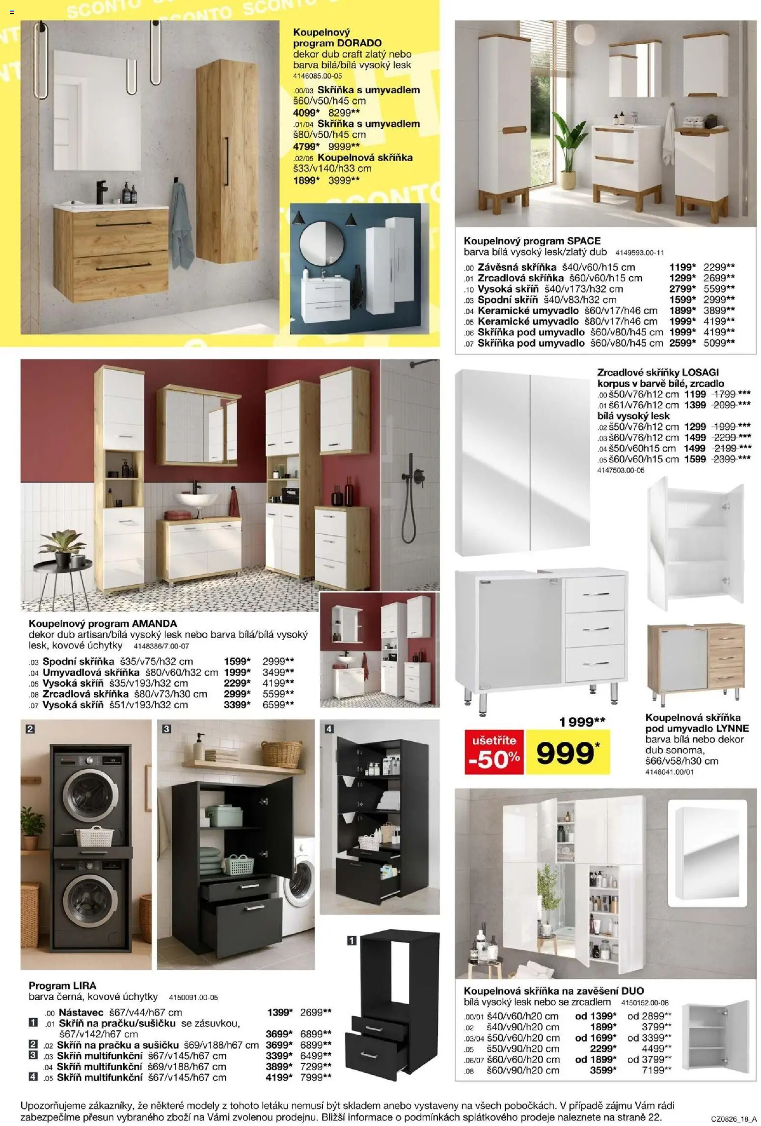 Sconto nábytek leták od 17.06.2026 💥 Nenechte si ujít TOP nabídky! ⭐ | Česko