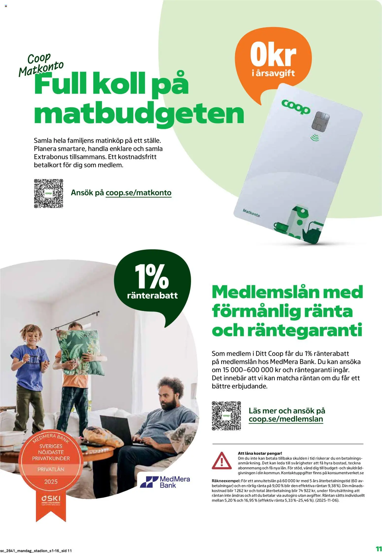Stora Coop erbjudanden Reklamblad in Sverige