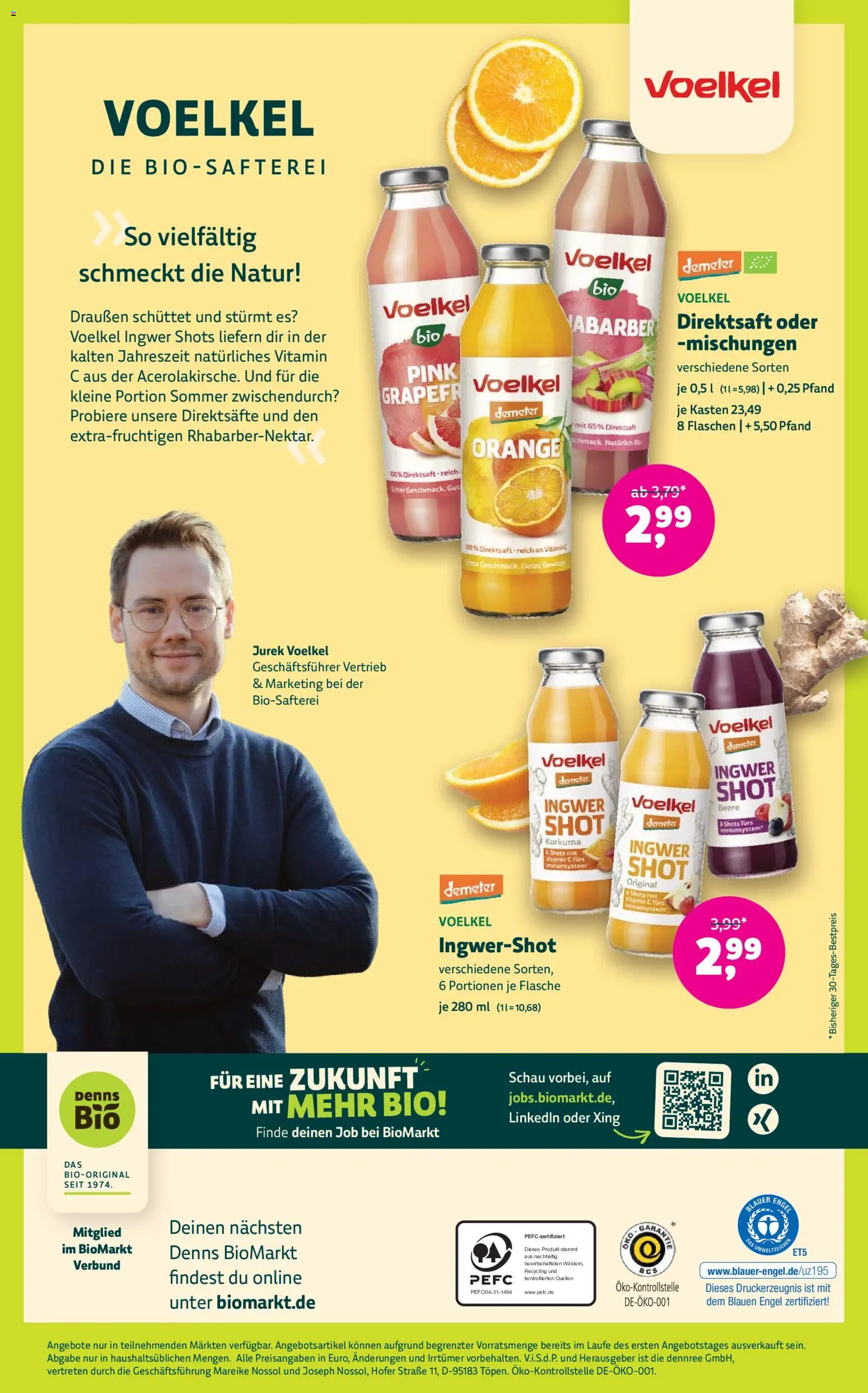 Denns BioMarkt Angebote Prospekt in Deutschland