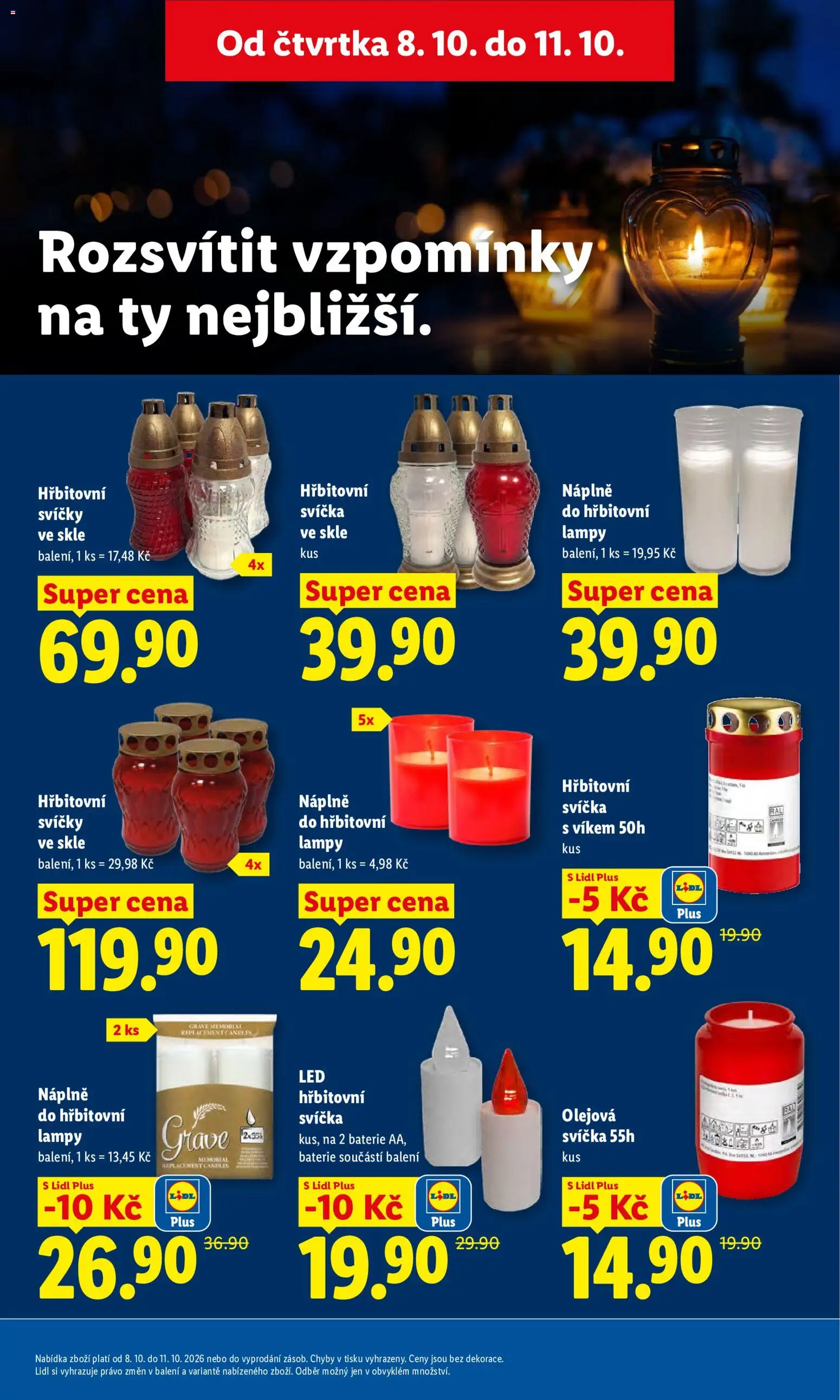 Lidl leták Leták in Česko