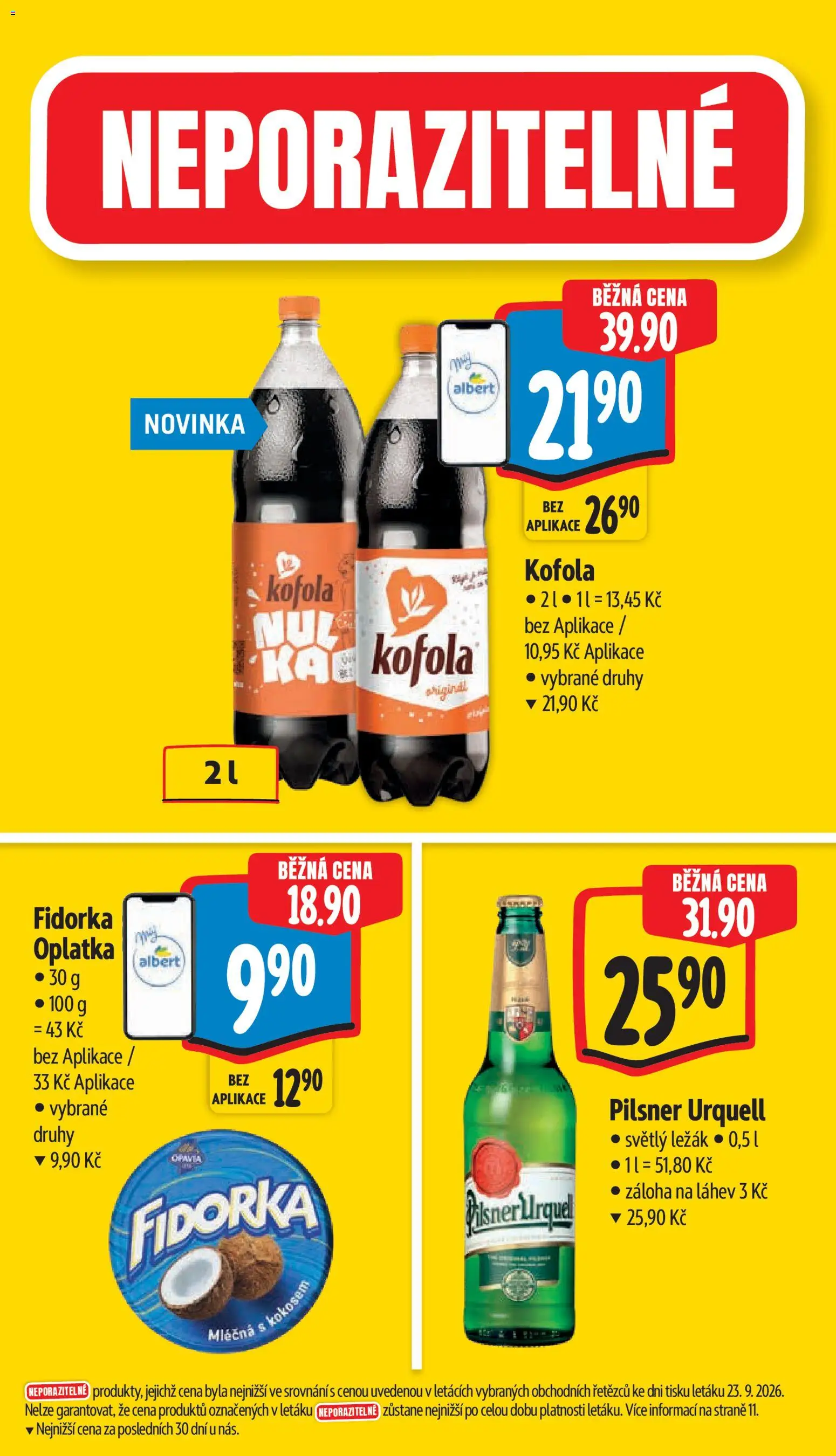 Albert leták - Hypermarket Leták in Česko