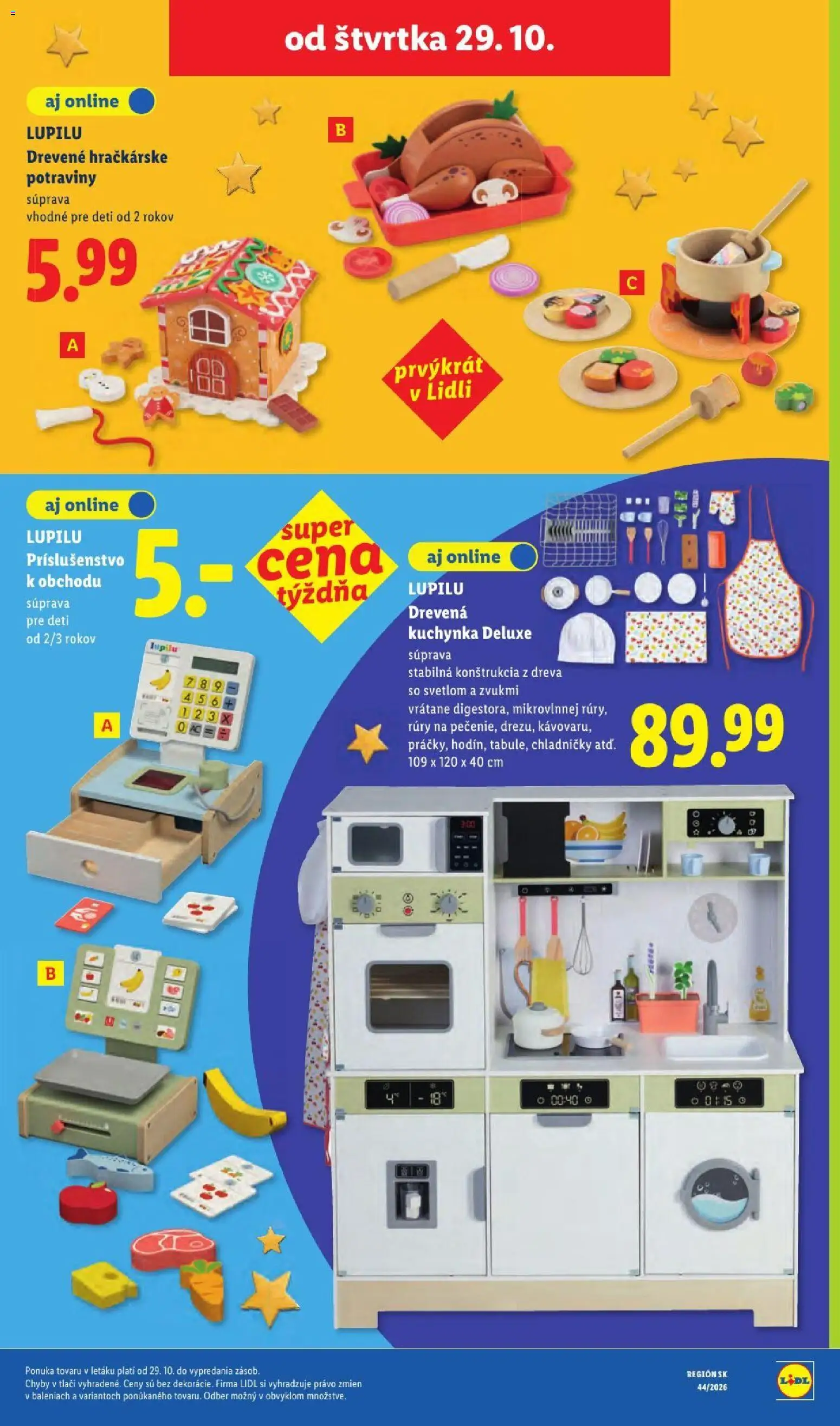 Lidl leták Leták in Slovensko