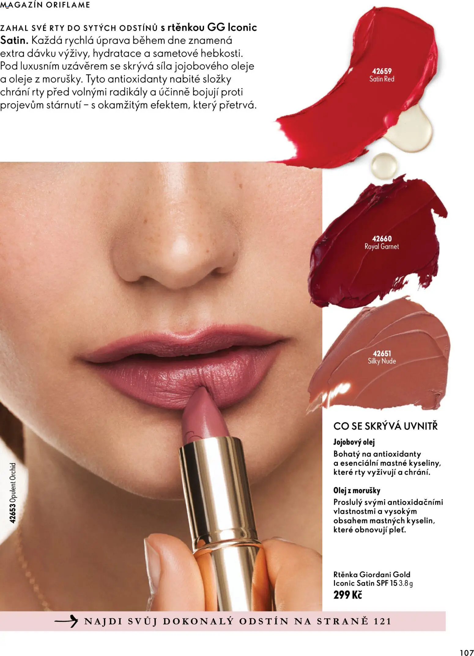 Oriflame katalog Novage+ Proceuticals Leták in Česko