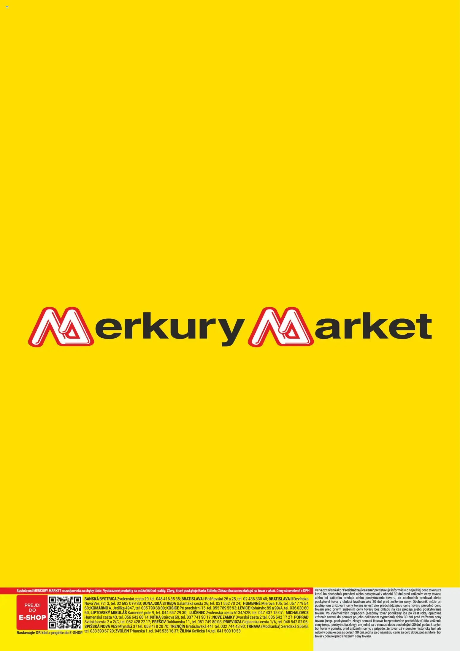Merkury Market leták od 01.07.2026 » Pozrite si limitované zľavy a ušetrite ešte dnes! | Slovensko