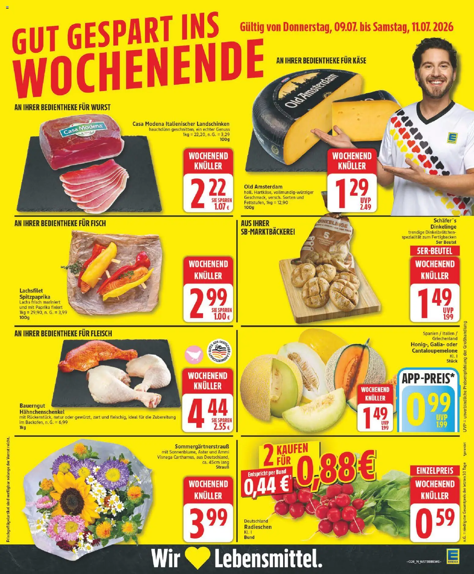 Edeka Prospekt | 06.07.2026 | Wie erhält man einen begrenzten Rabatt? | Deutschland