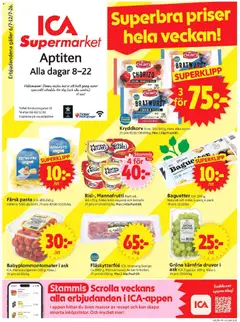 ICA Supermarket ICA Supermarket erbjudanden