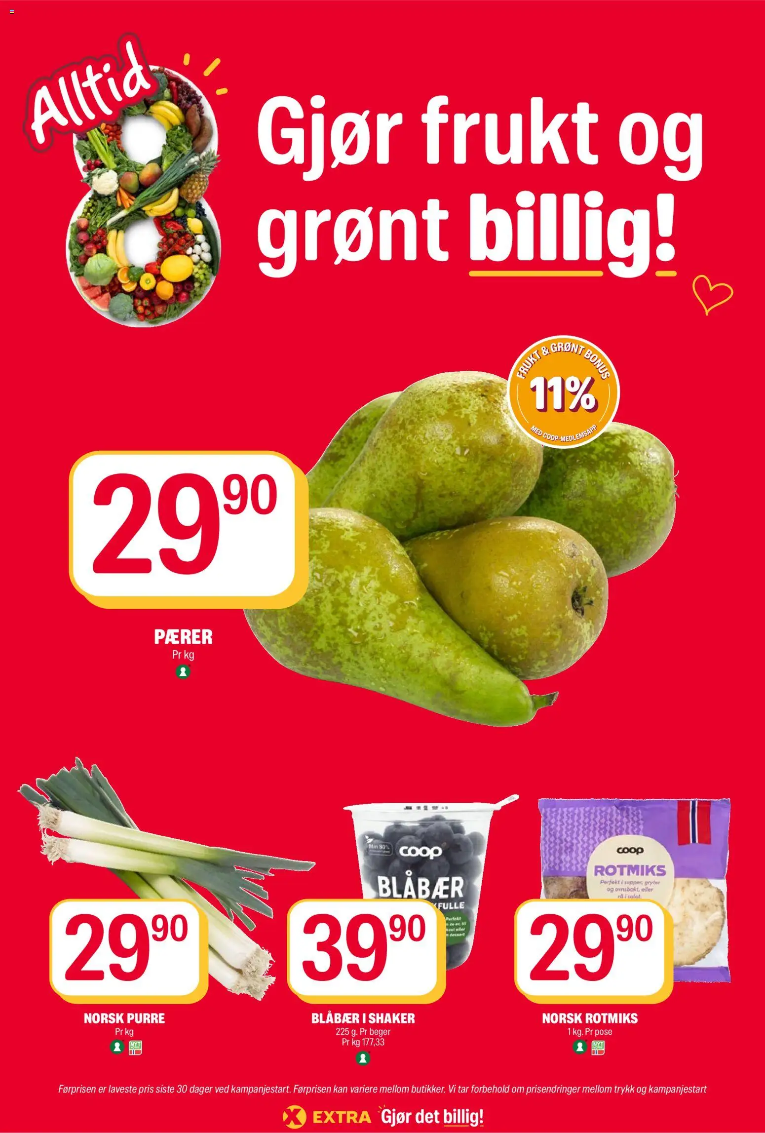 Coop Extra kundeavis Kundeavis in Norge