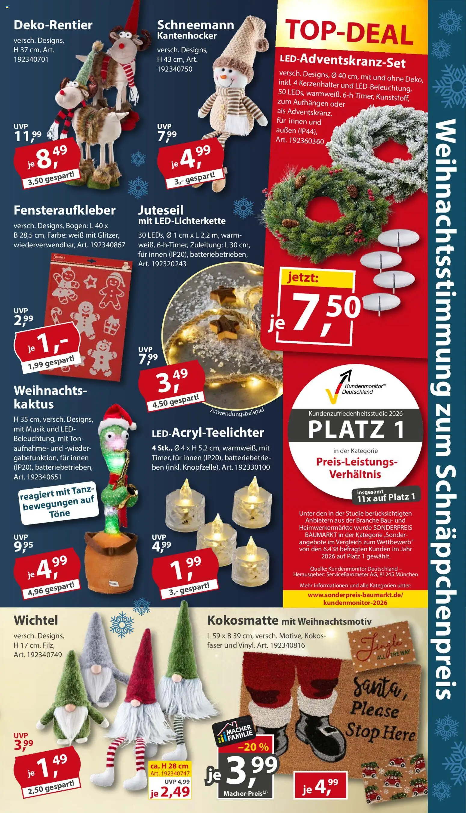 Sonderpreis Baumarkt Prospekt Prospekt in Deutschland