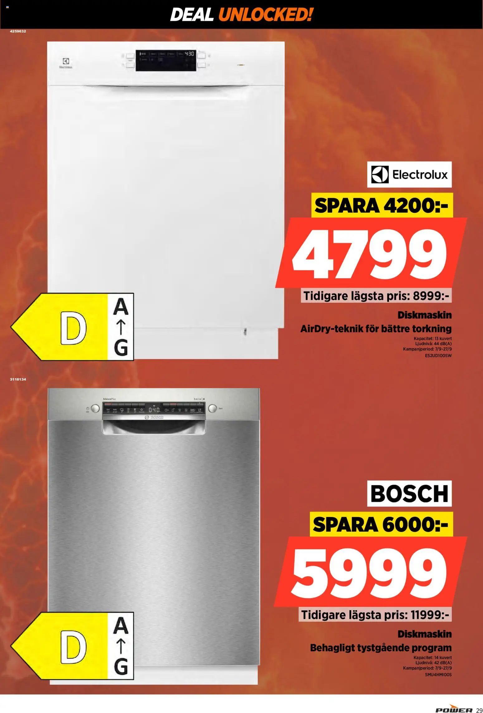 Power erbjudanden Reklamblad in Sverige