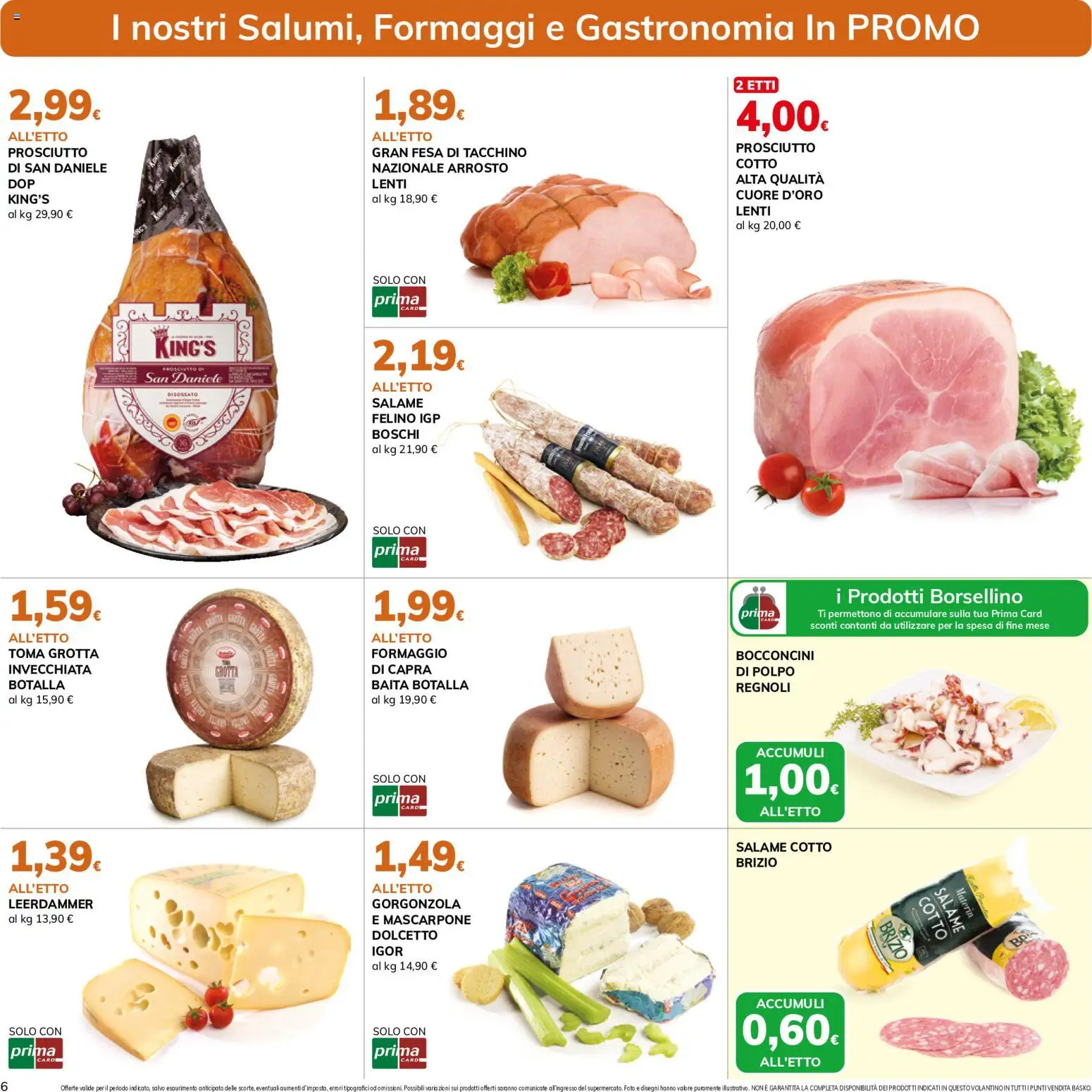 Basko volantino Volantino in Italy