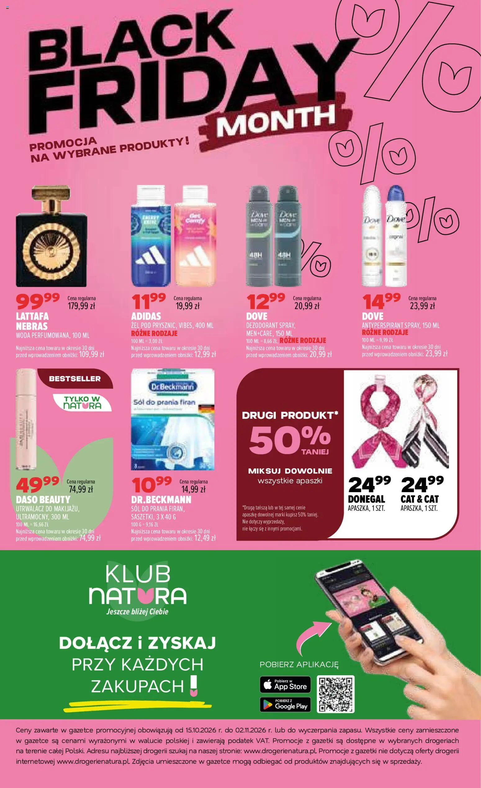Drogerie Natura Black Friday Gazetka in Polska