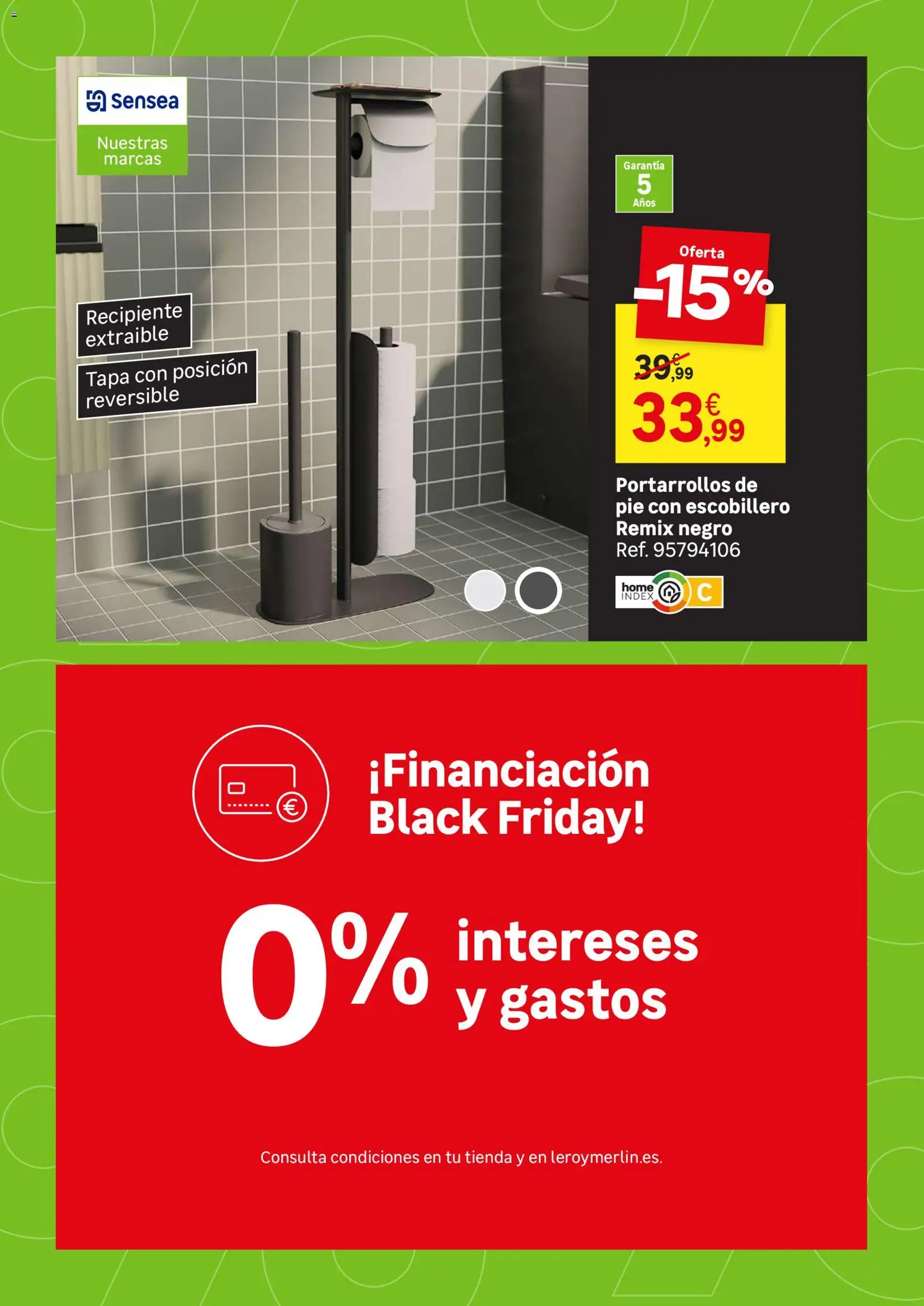 Leroy Merlin Black Friday Folleto in España