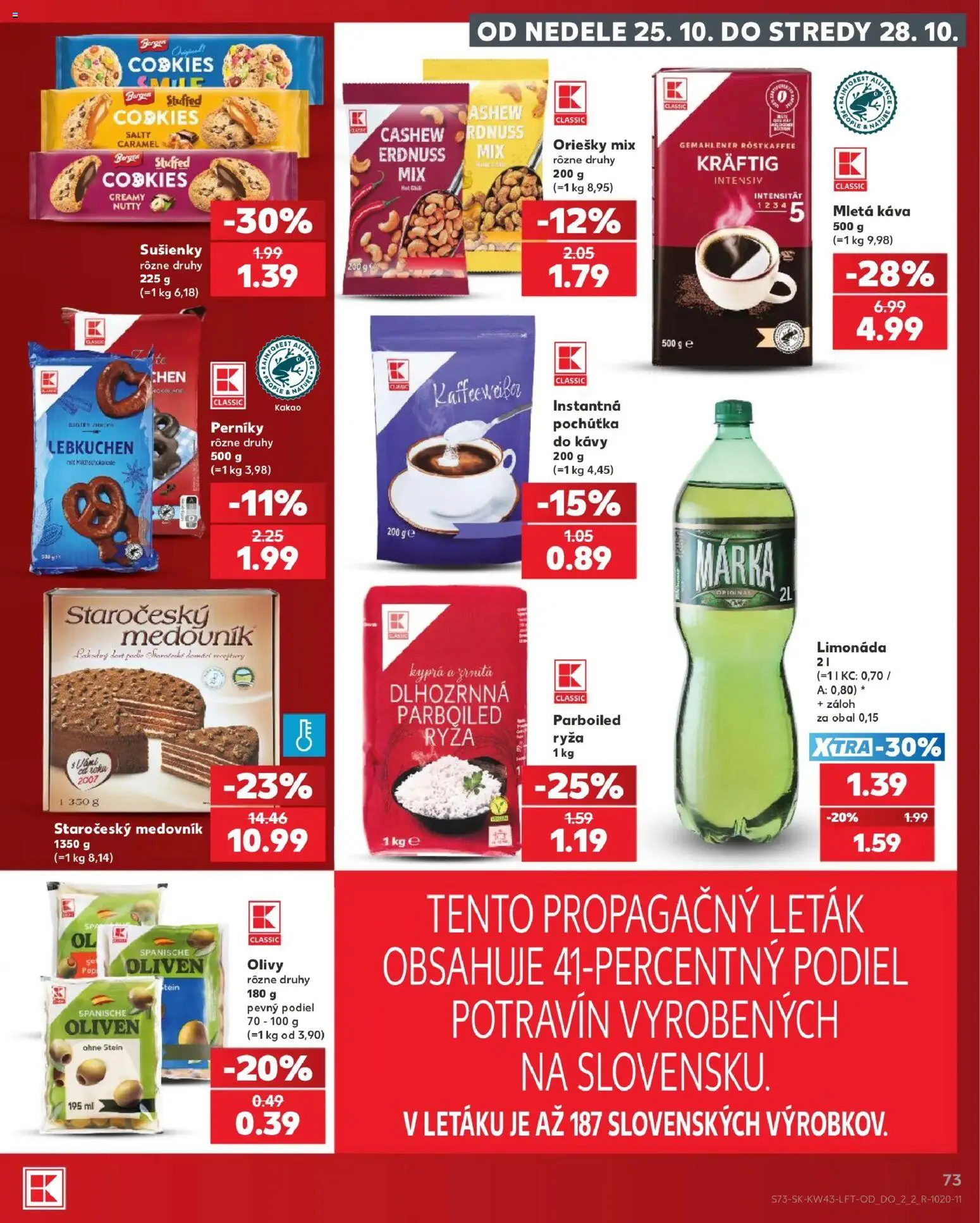 Kaufland leták Leták in Slovensko