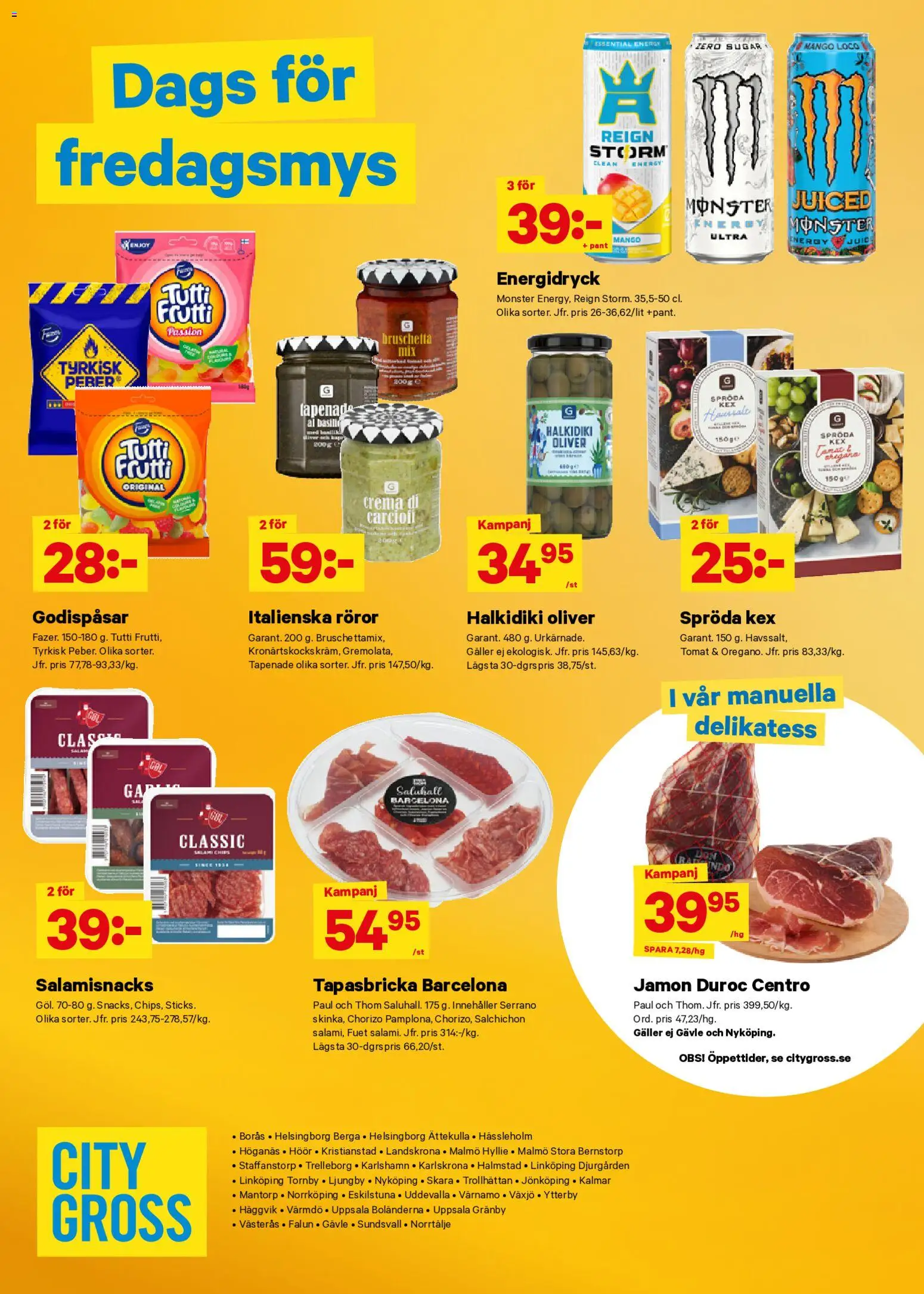 Nuvarande City Gross erbjudanden från 📣 06/07/2026 - 12/07/2026 📣 | Sverige