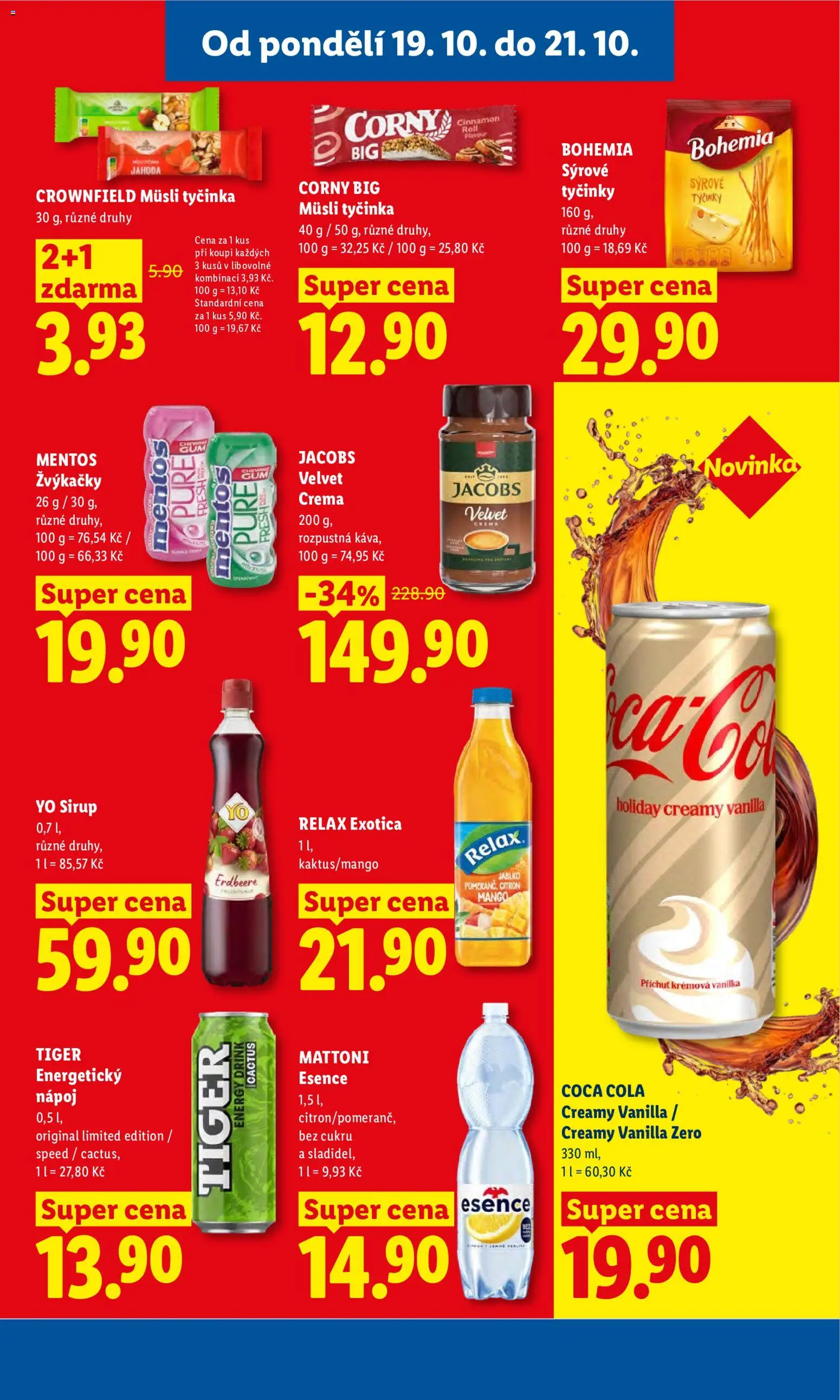 Lidl leták Leták in Česko