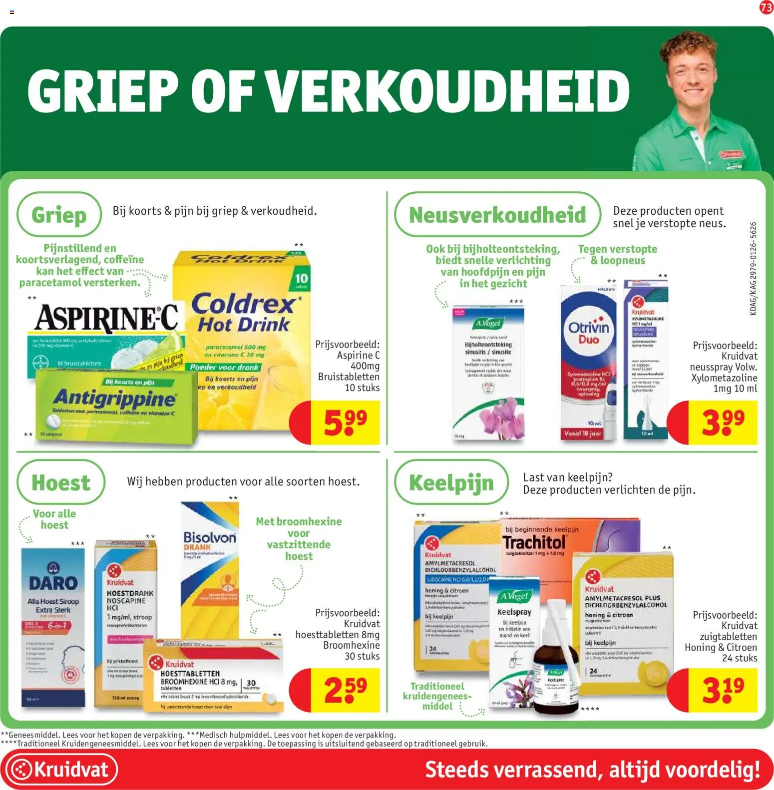 Kruidvat folder Folder in Nederland