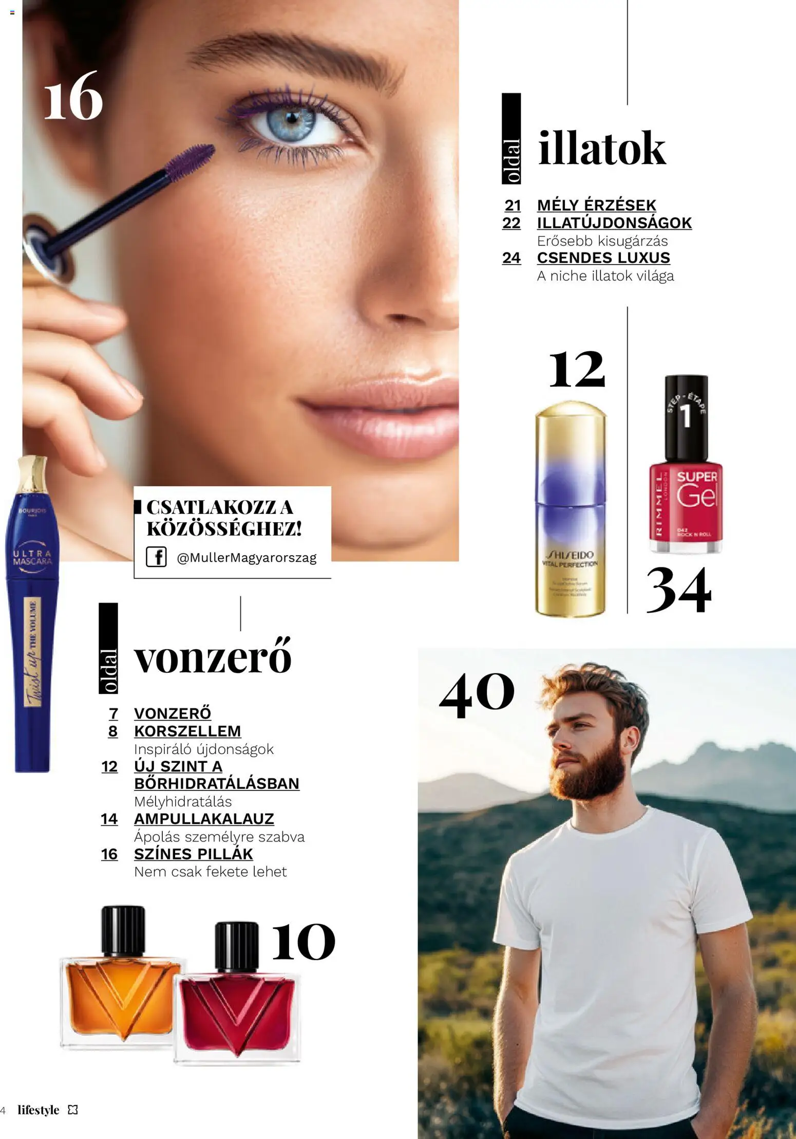 Müller Lifestyle magazin Akciós újság in Magyarország