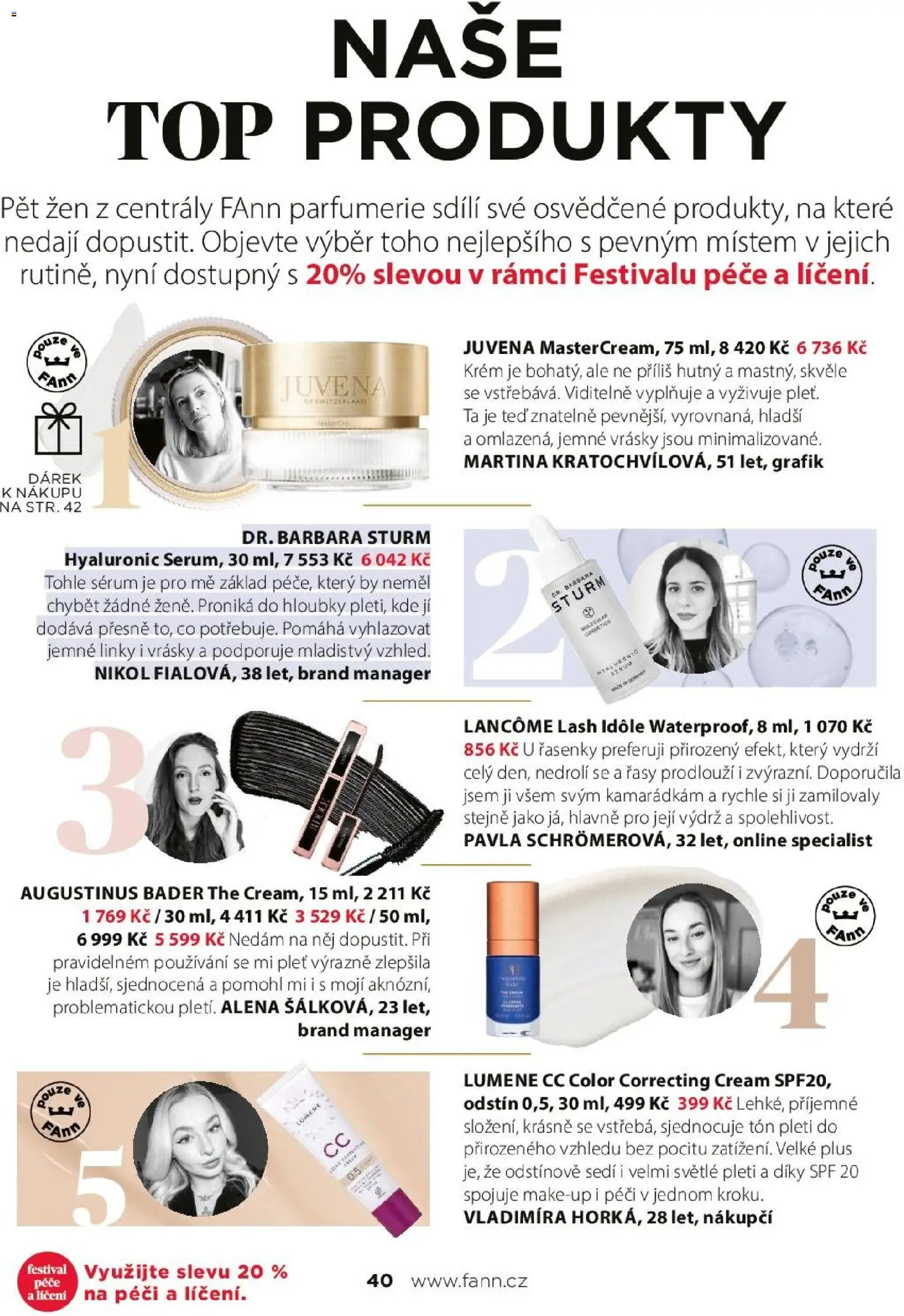 FAnn parfumerie katalog Léto 2026 od 01.06.2026 💥 Nenechte si ujít TOP nabídky! ⭐ | Česko