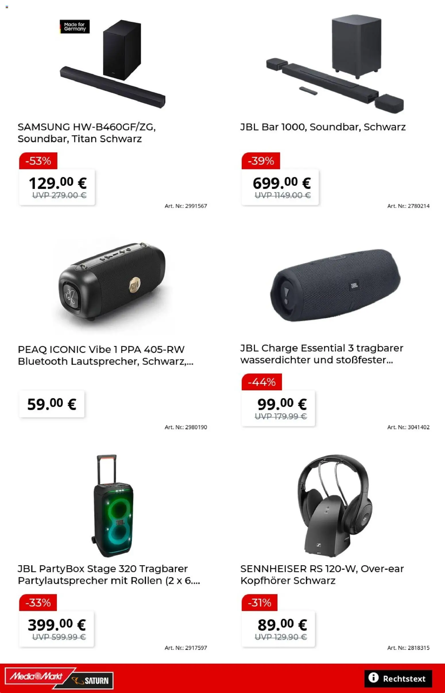 Media Markt Black Friday Prospekt in Deutschland