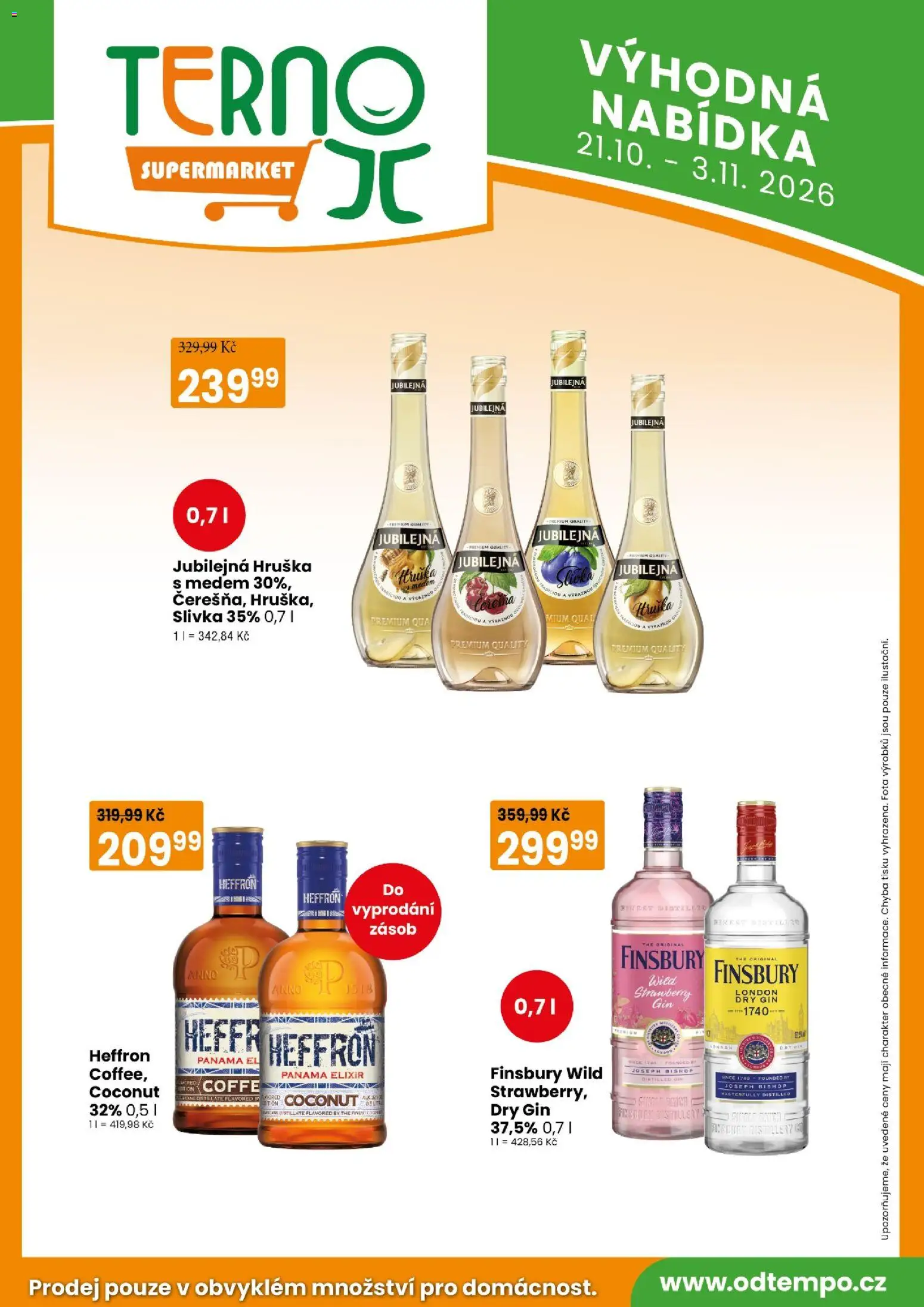 Tempo leták Leták in Česko