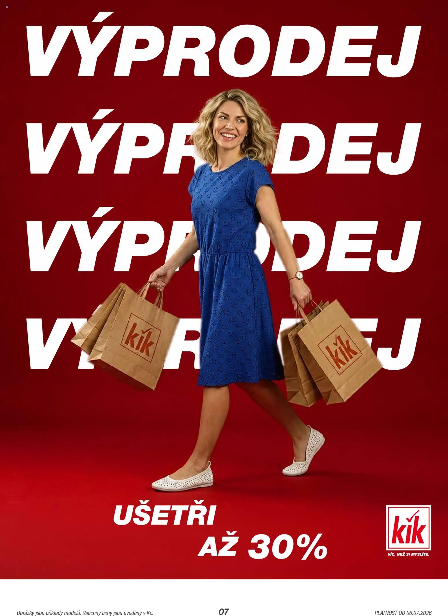Neuvěřitelné slevy v Kik od 06.07.2026 - ušetřete více než kdy jindy | Česko