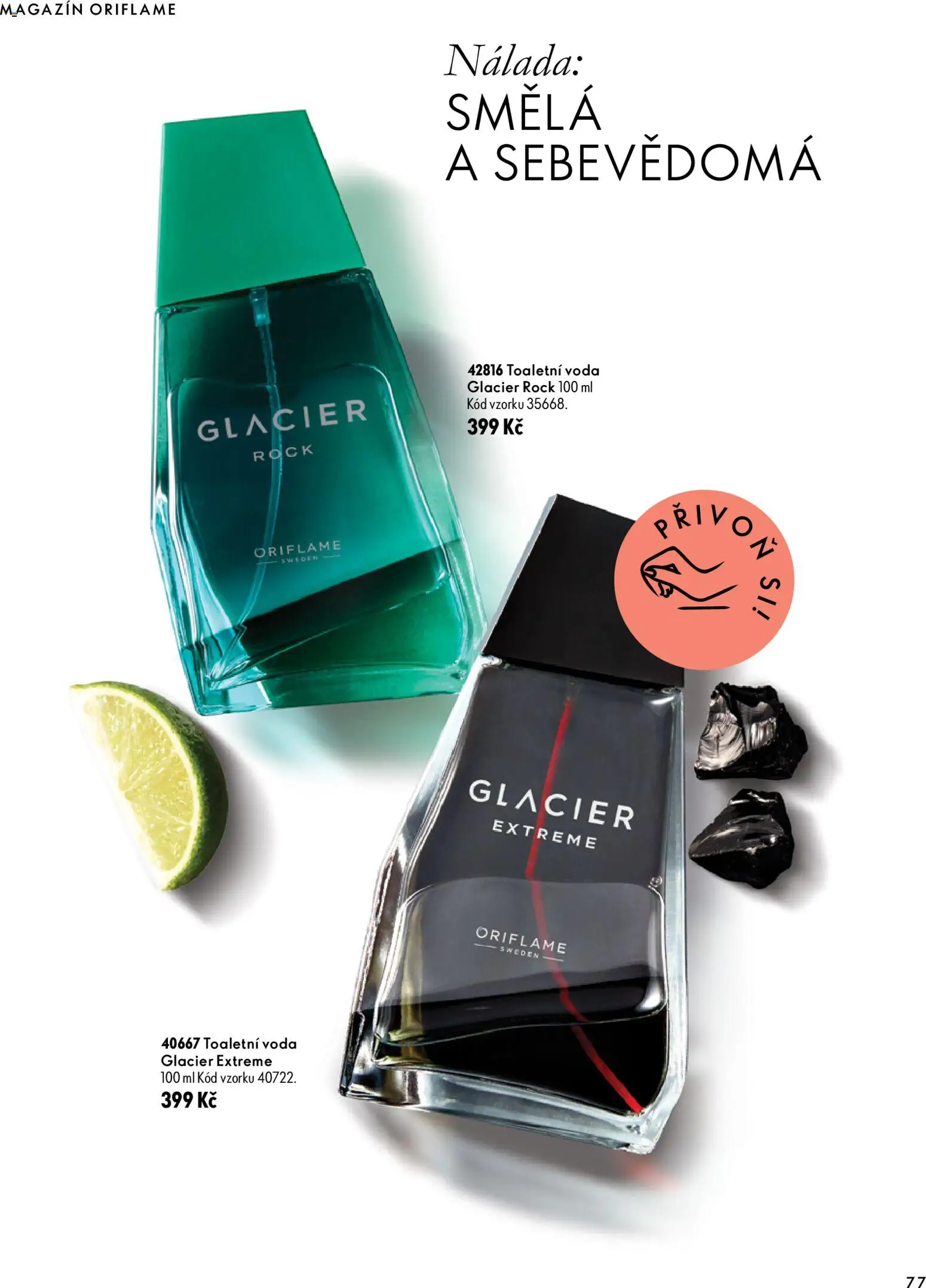 Oriflame katalog Novage+ Proceuticals Leták in Česko