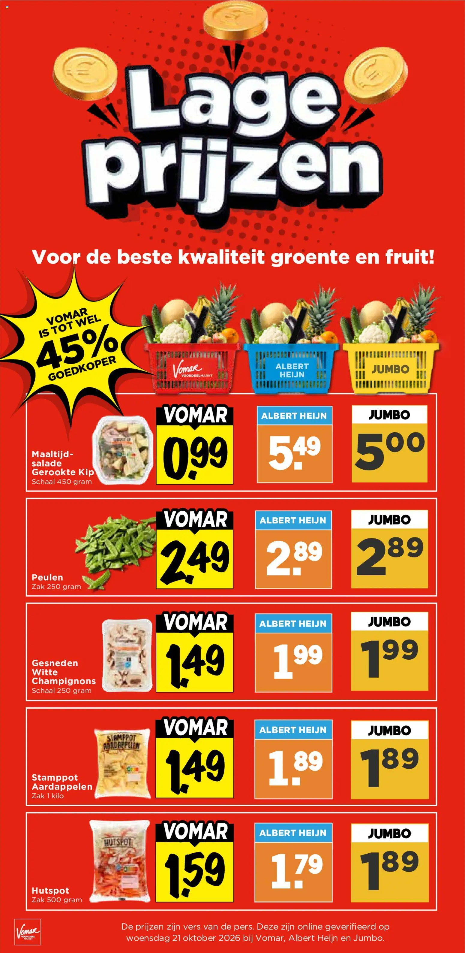 Vomar folder Folder in Nederland