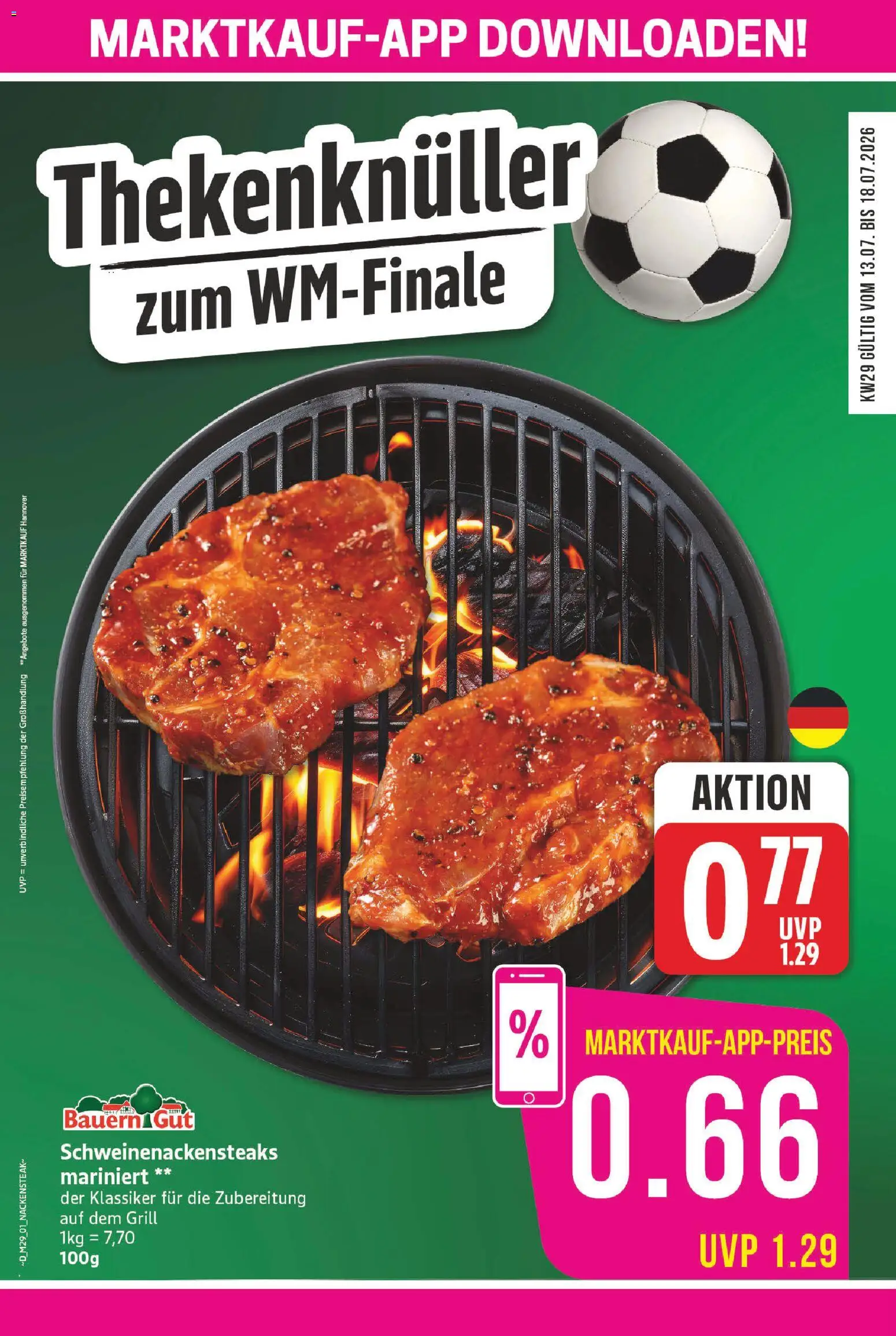Marktkauf Prospekt | 13.07.2026 | Wie erhält man einen begrenzten Rabatt? | Deutschland
