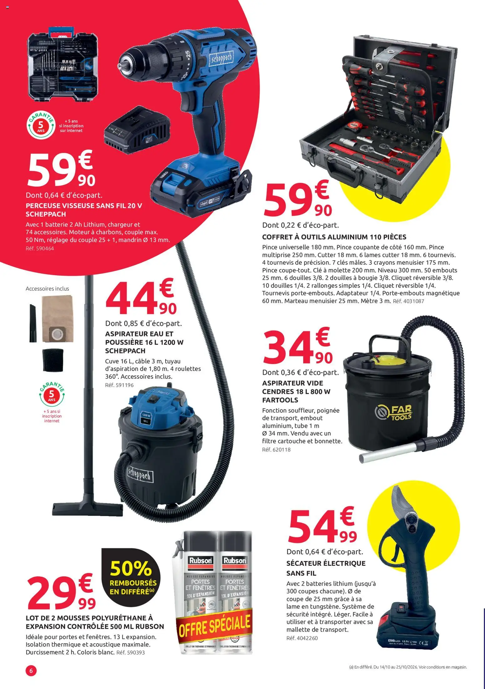 Mr. Bricolage catalogue Catalogue in France