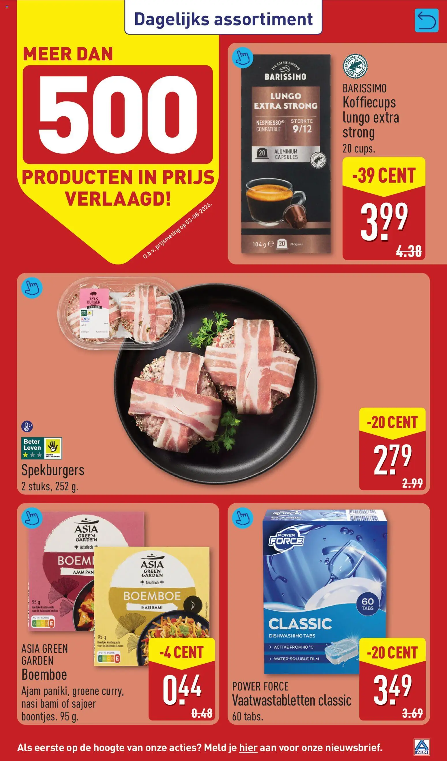 Aldi folder Folder in Nederland