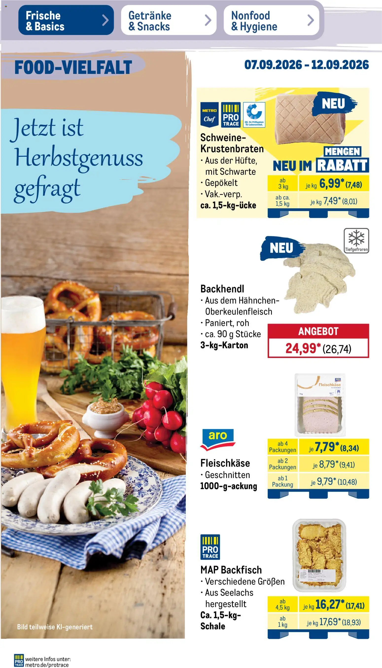 Metro Prospekt Prospekt in Deutschland