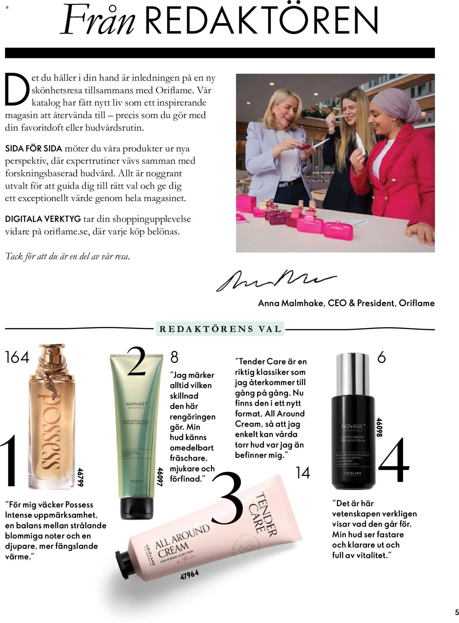 Oriflame erbjudanden 14/26 Reklamblad in Sverige